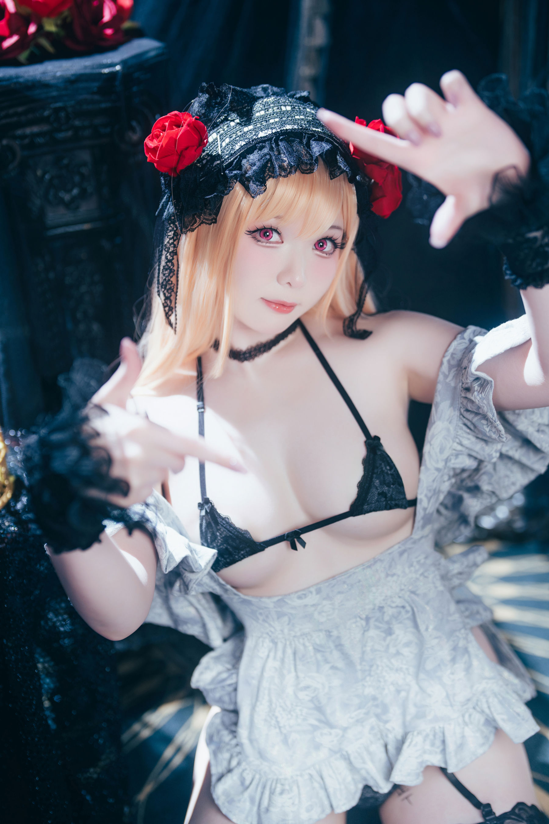 微博妹纸 霜月shimo - 喜多川海梦 My Dress-Up/(92P)