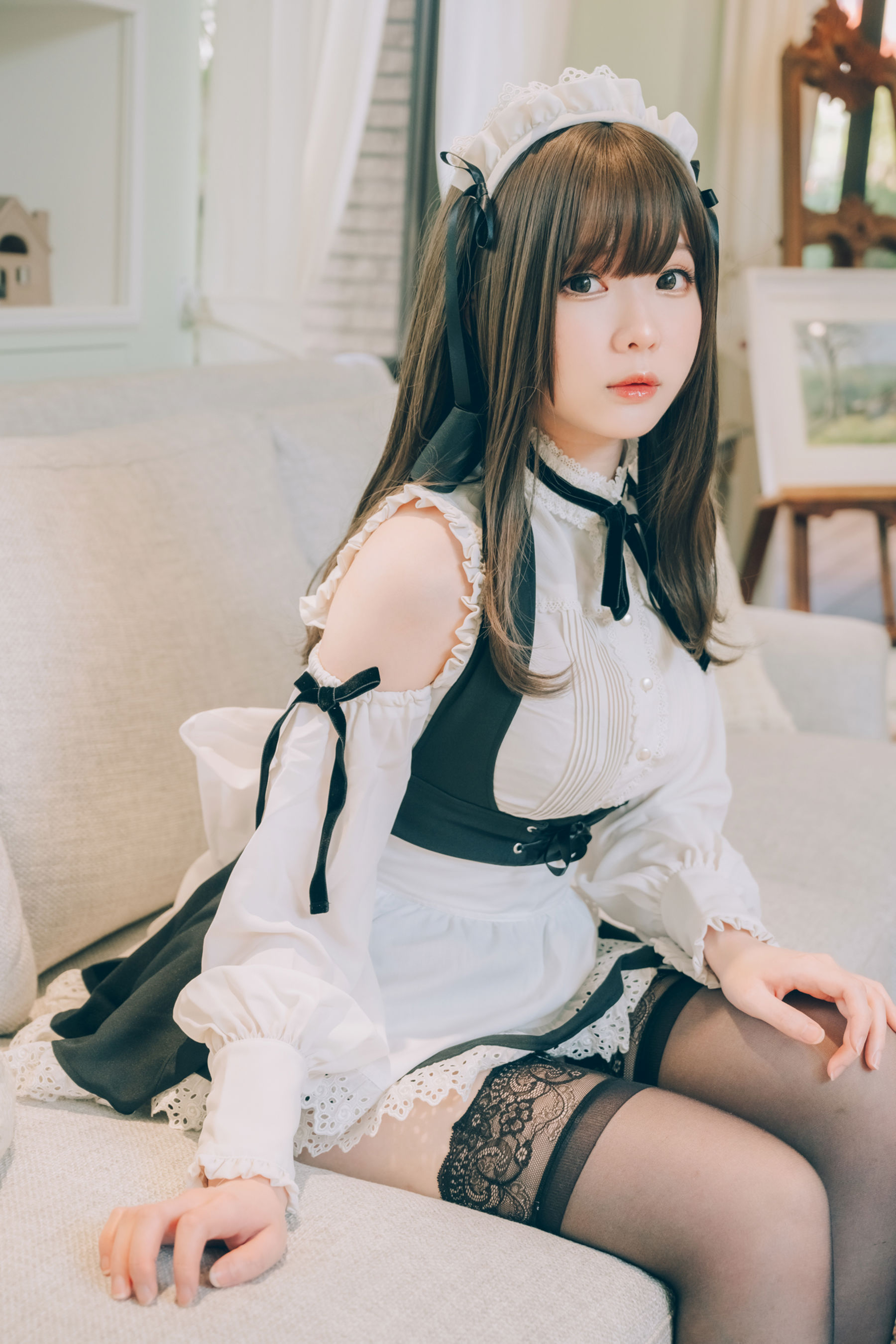 微博妹纸 霜月shimo - 女仆图鉴2/(115P)