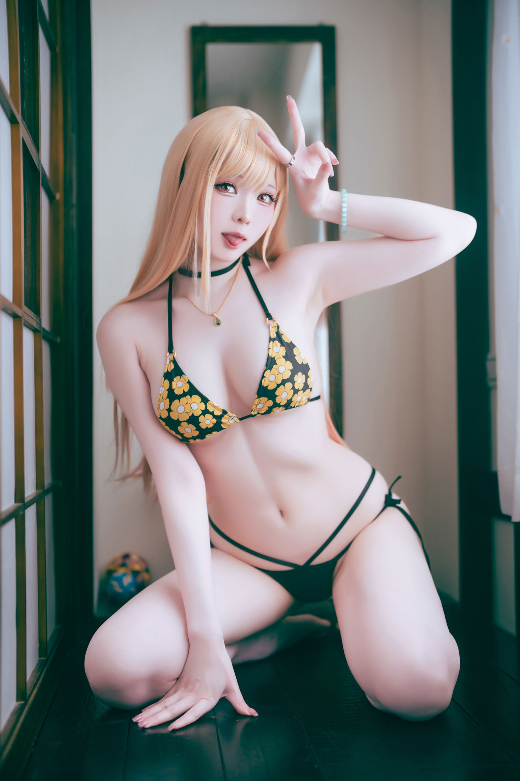微博妹纸 霜月shimo - 喜多川海梦 My Dress-Up/(92P)