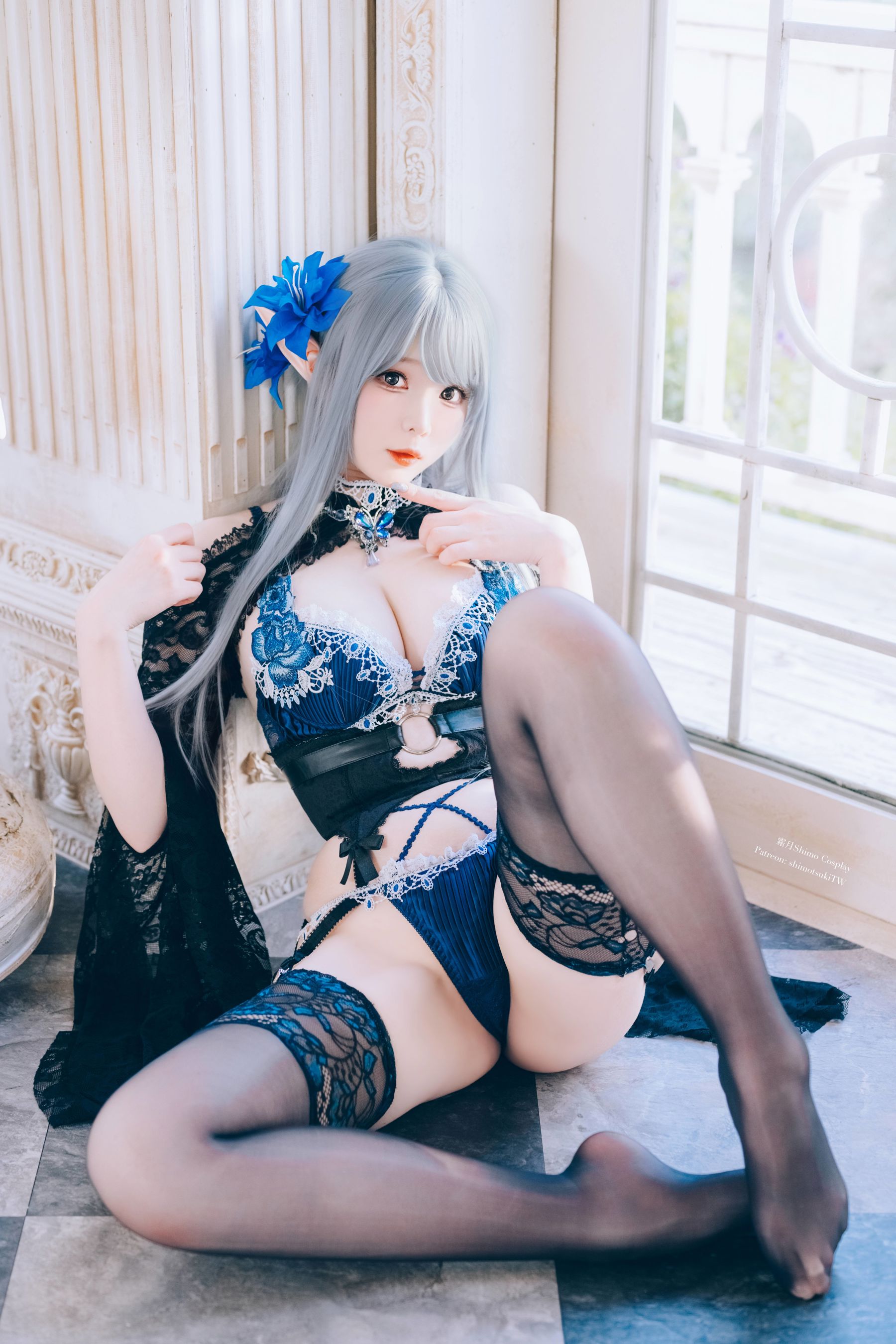 微博妹纸 霜月shimo - Original Dark Elf/(16P)