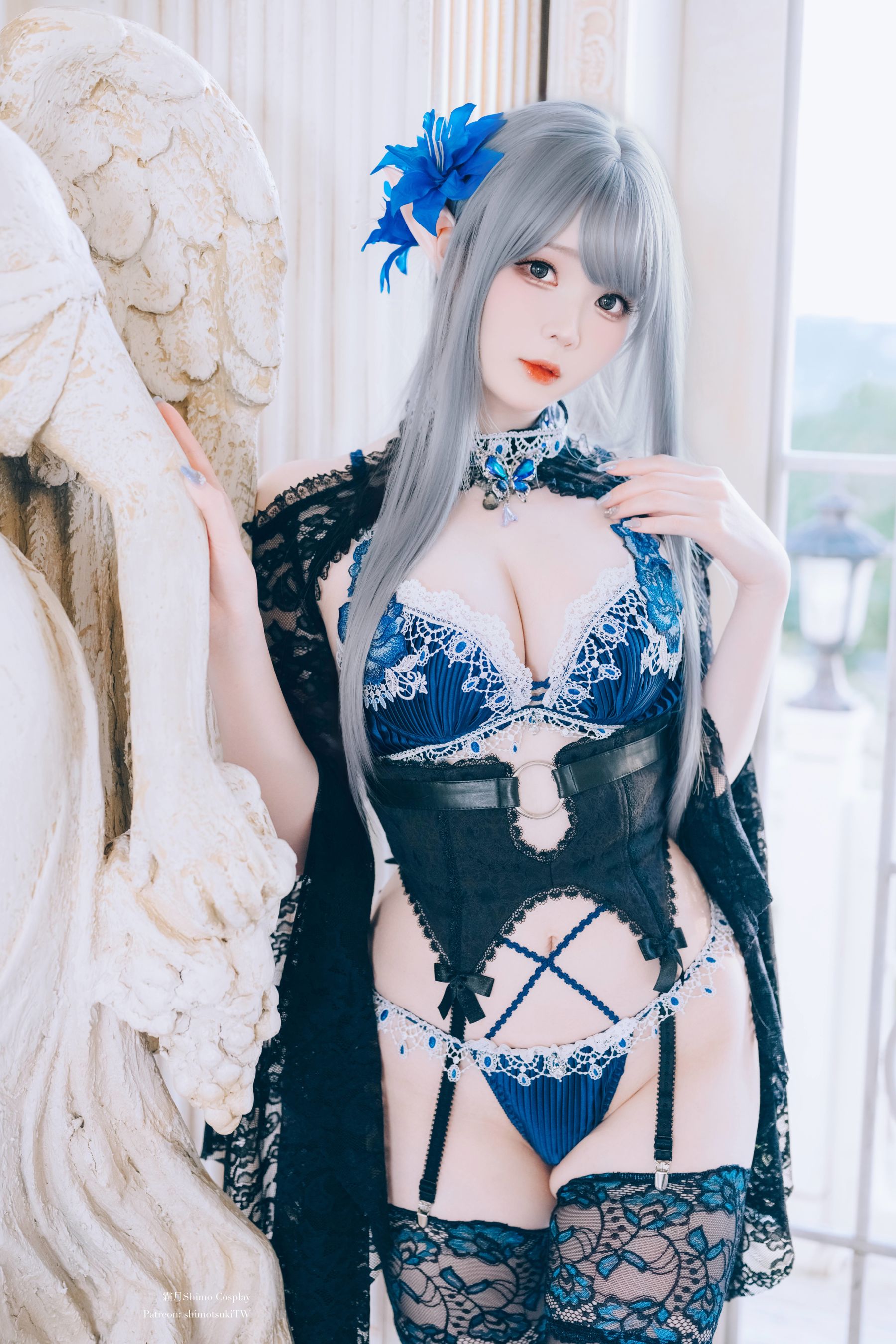 微博妹纸 霜月shimo - Original Dark Elf/(16P)