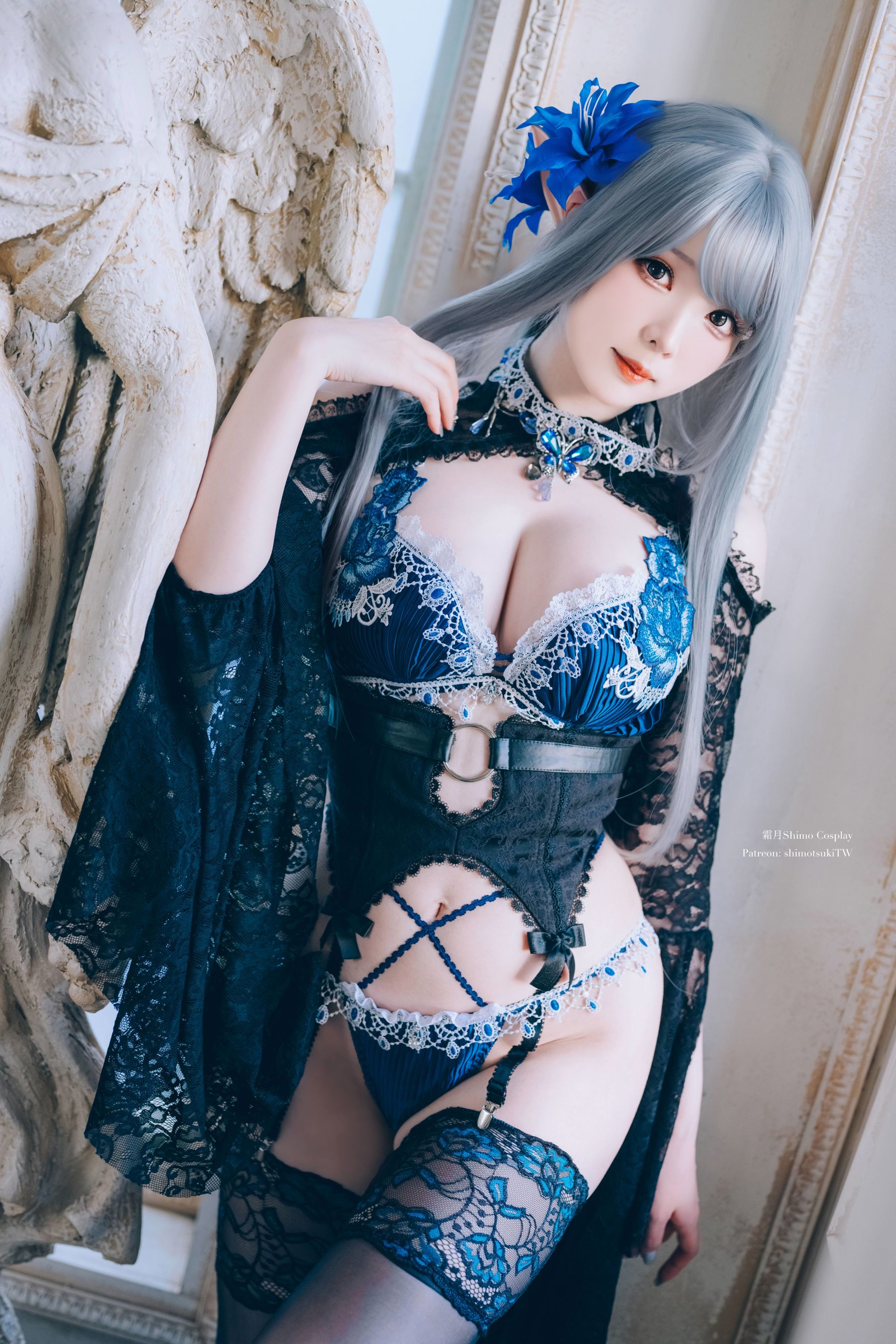 微博妹纸 霜月shimo - Original Dark Elf/(16P)