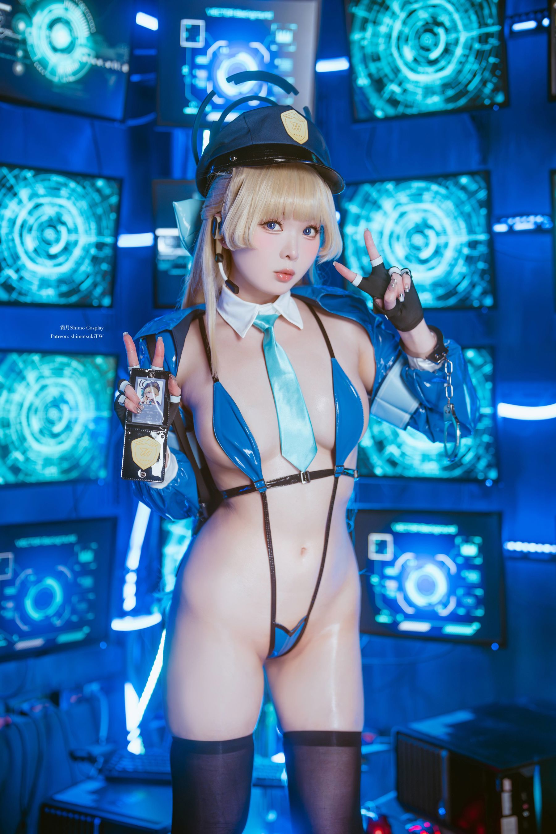 微博妹纸 霜月shimo - Officer Toki/(24P)
