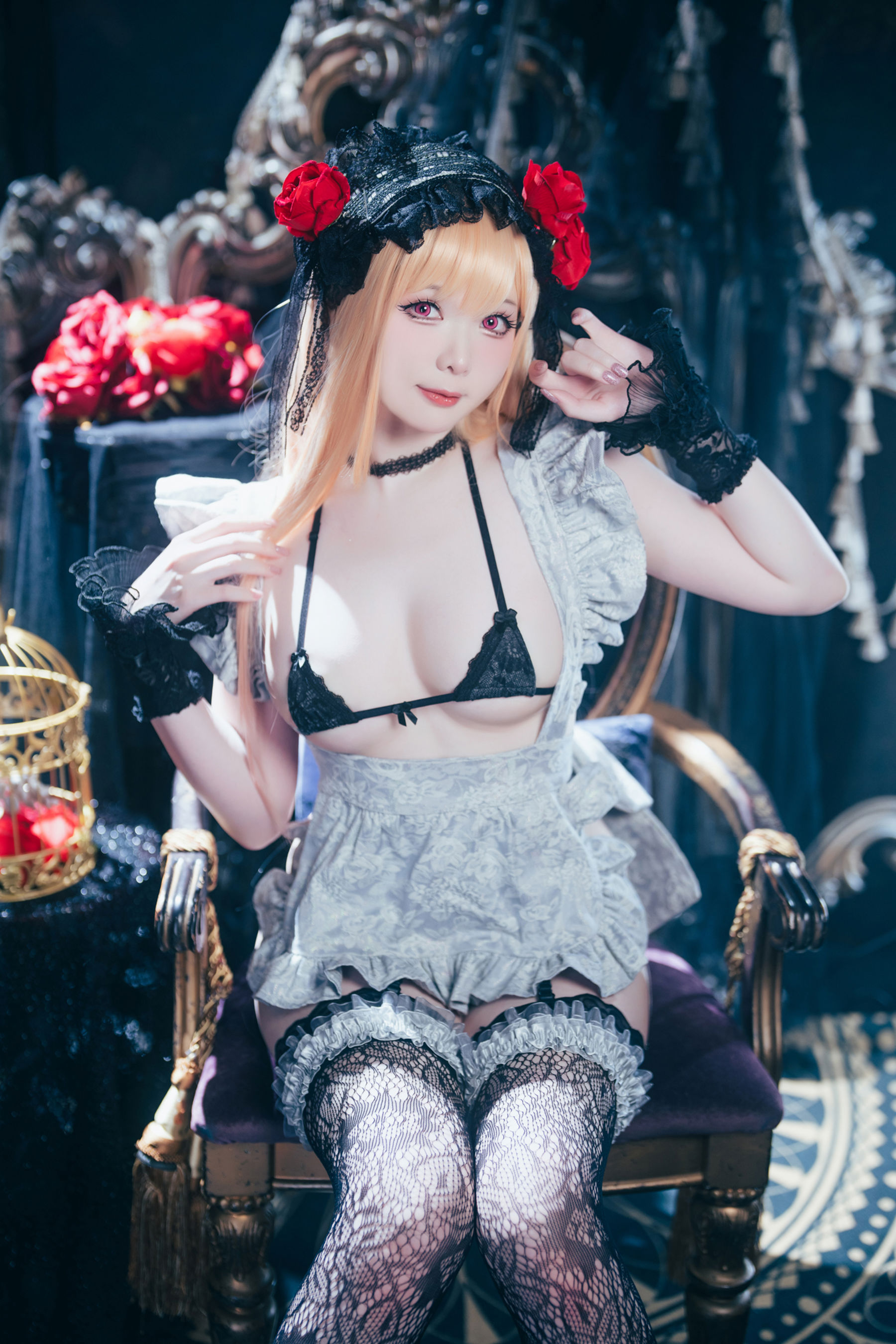 微博妹纸 霜月shimo - 喜多川海梦 My Dress-Up/(92P)