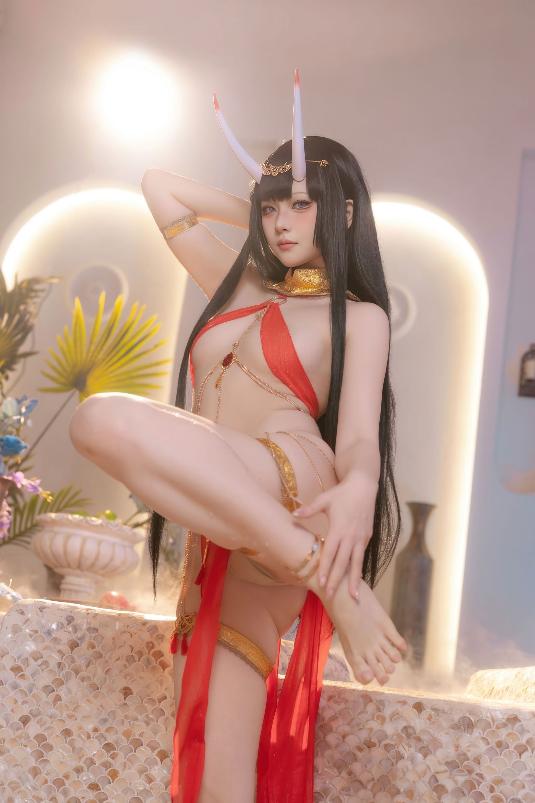 屿鱼 - 碧蓝航线 能代 赤纱浴影/(80P)
