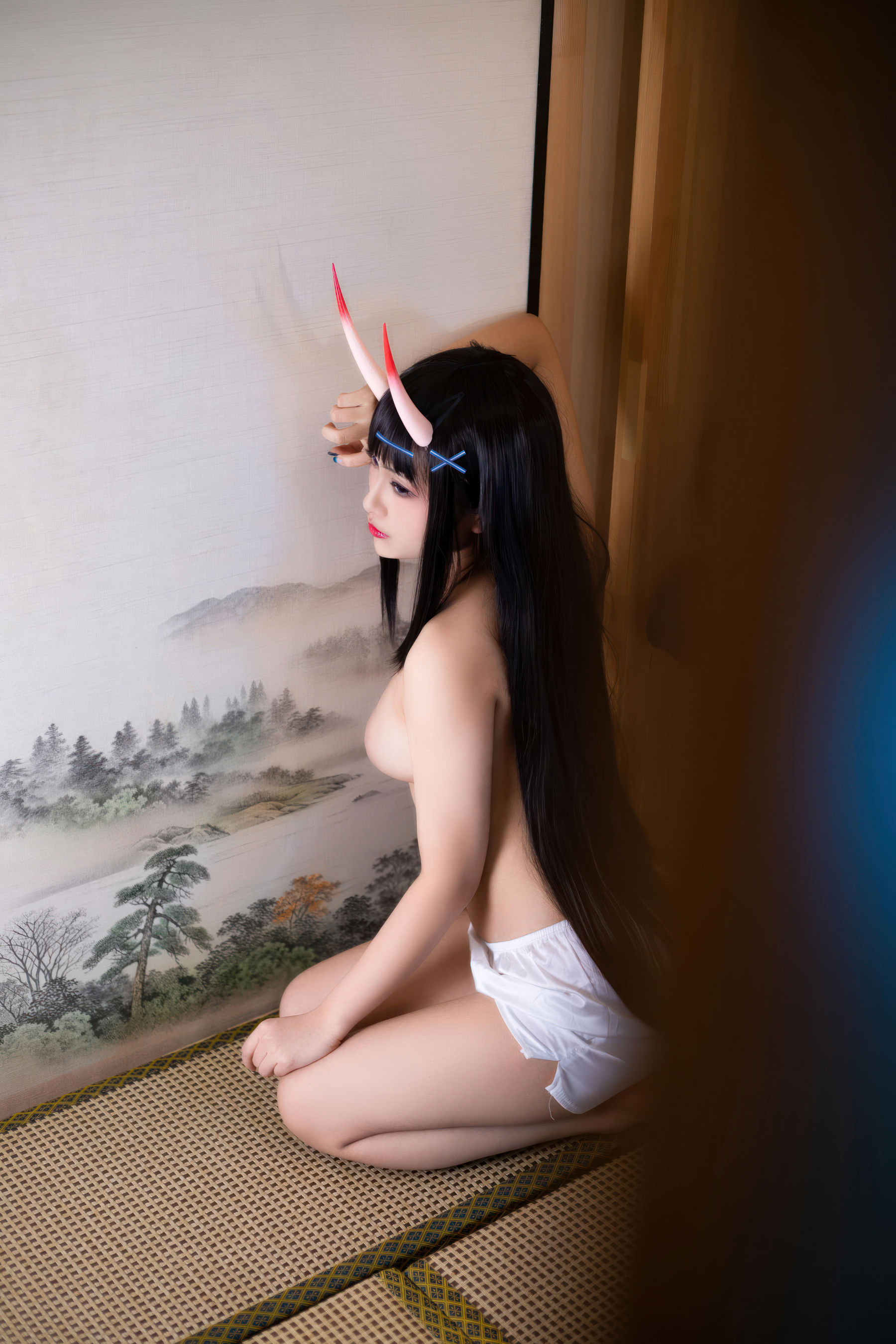 动漫博主 洛璃LoLiSAMA - 碧蓝航线 能代 衬衣/(73P)
