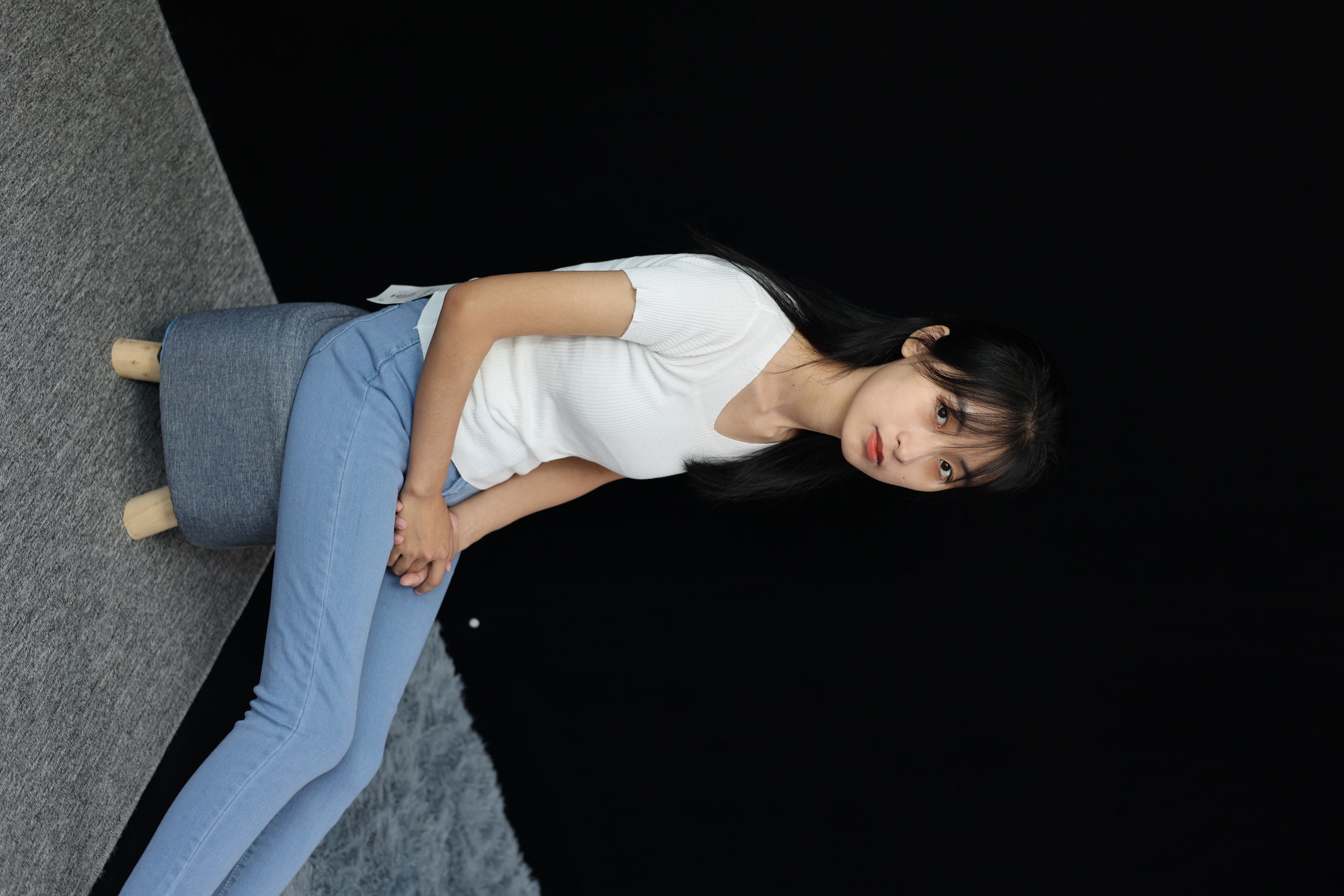 三禾摄影 No.065 牛仔裤 短丝 棉袜/(298P)