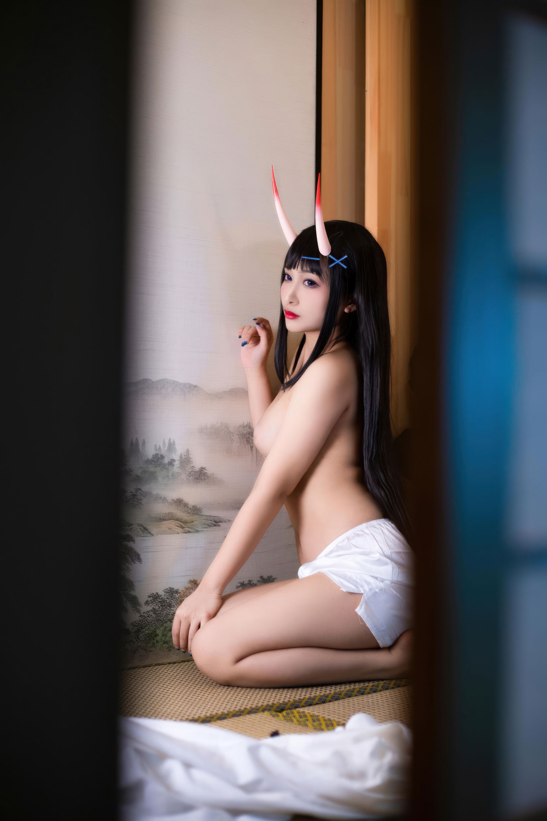 动漫博主 洛璃LoLiSAMA - 碧蓝航线 能代 衬衣/(73P)