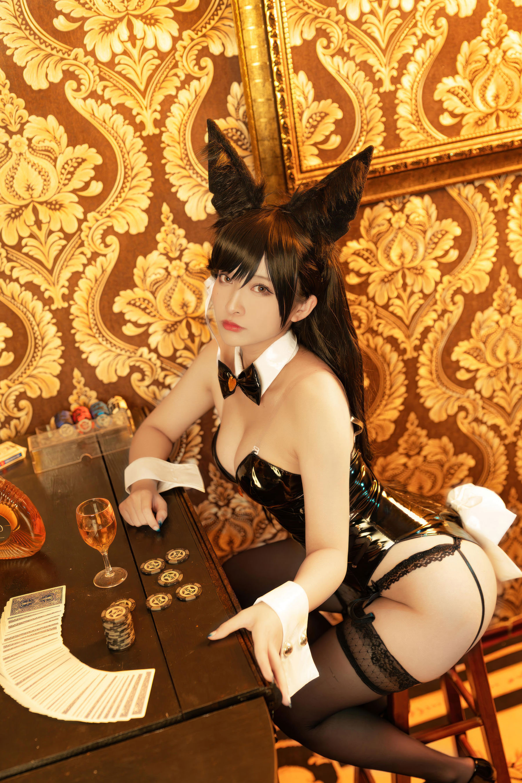 动漫博主 洛璃LoLiSAMA - 碧蓝航线 爱宕兔女郎/(50P)
