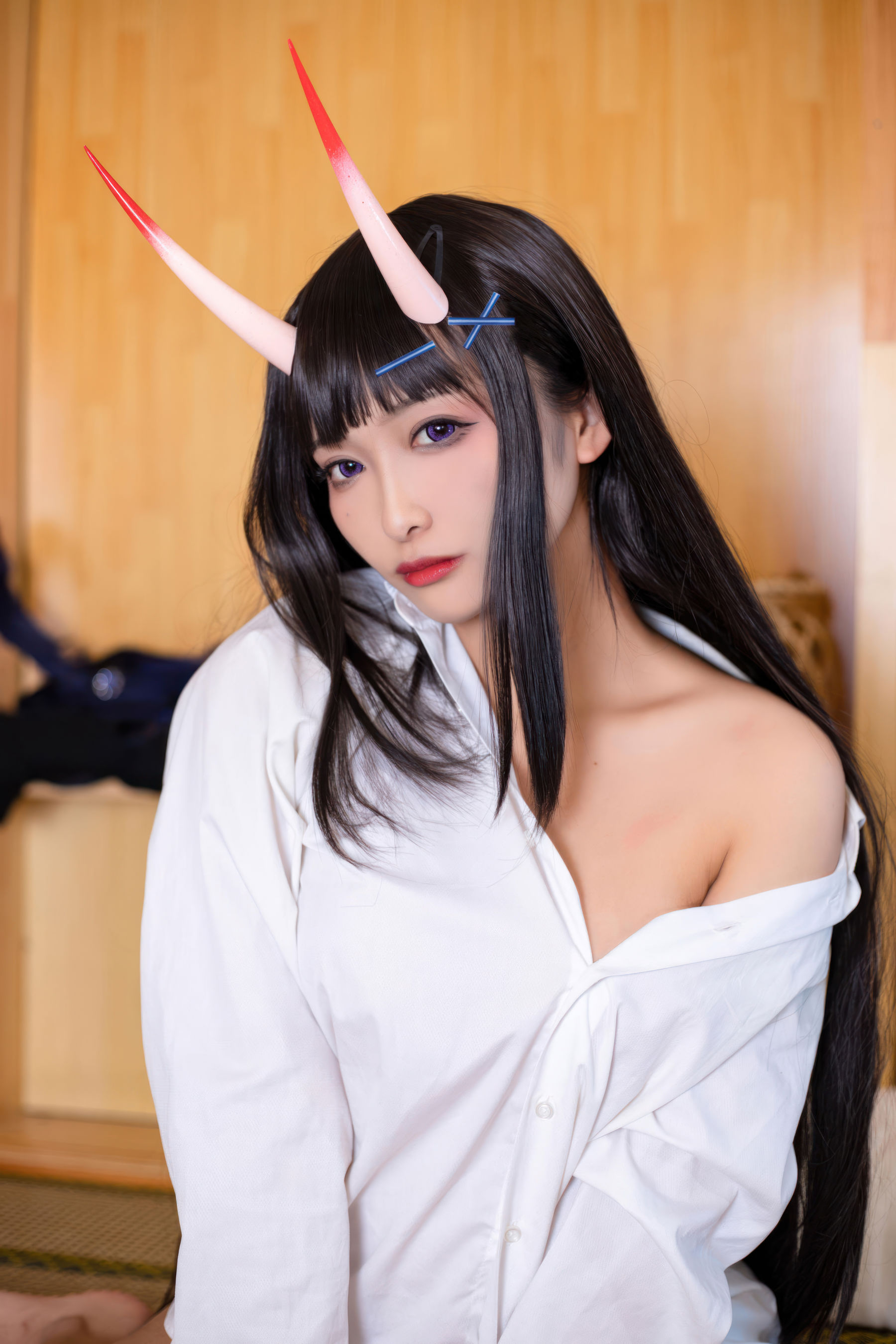 动漫博主 洛璃LoLiSAMA - 碧蓝航线 能代 衬衣/(73P)