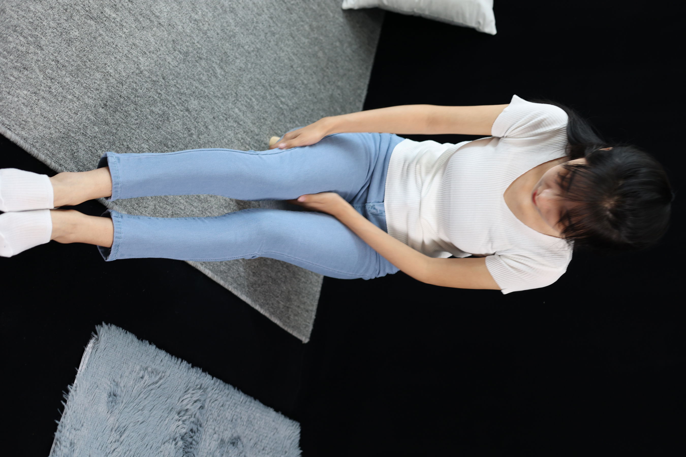 三禾摄影 No.065 牛仔裤 短丝 棉袜/(298P)