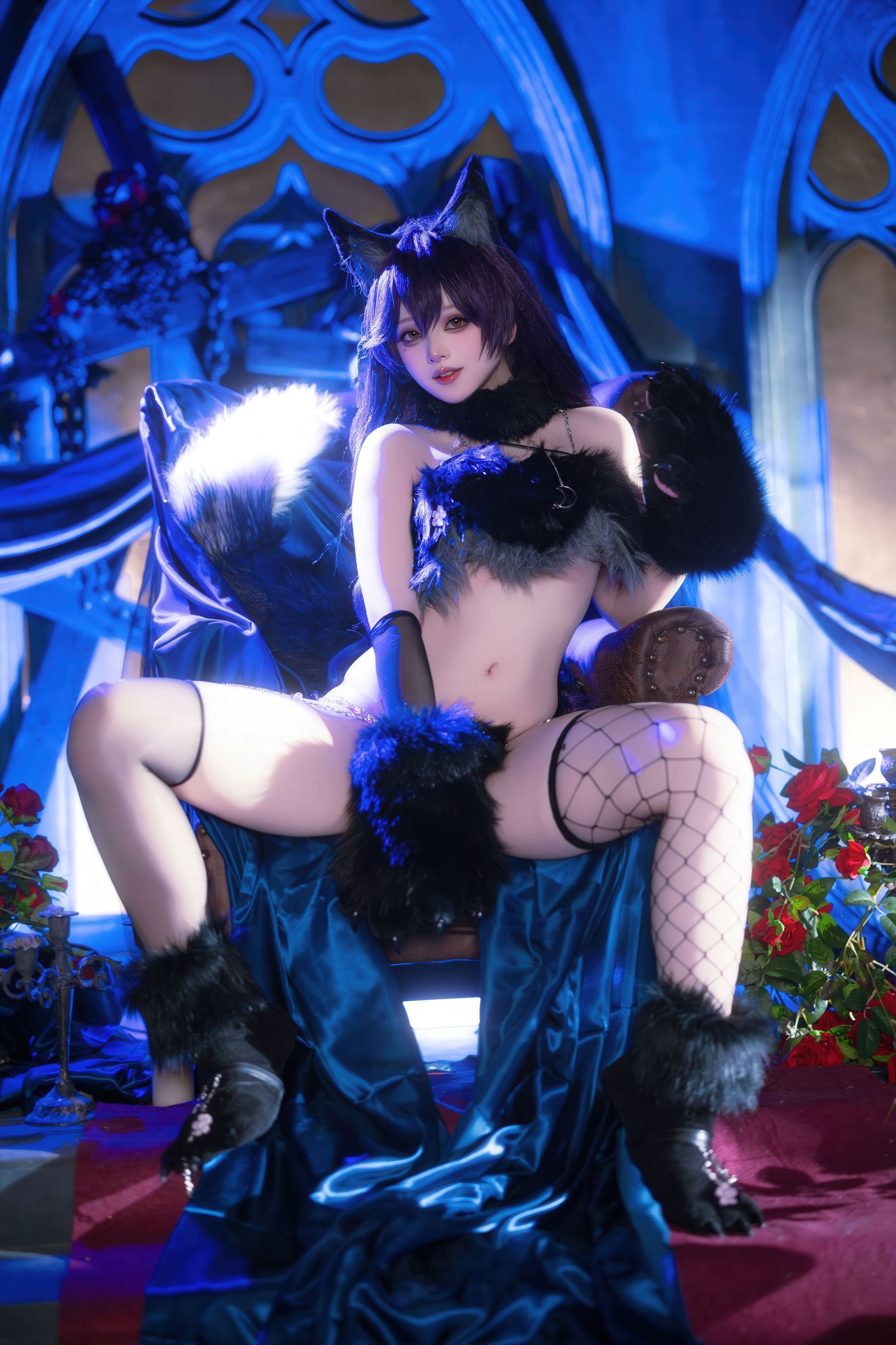 屿鱼 - 碧蓝航线 爱宕 狼人/(51P)