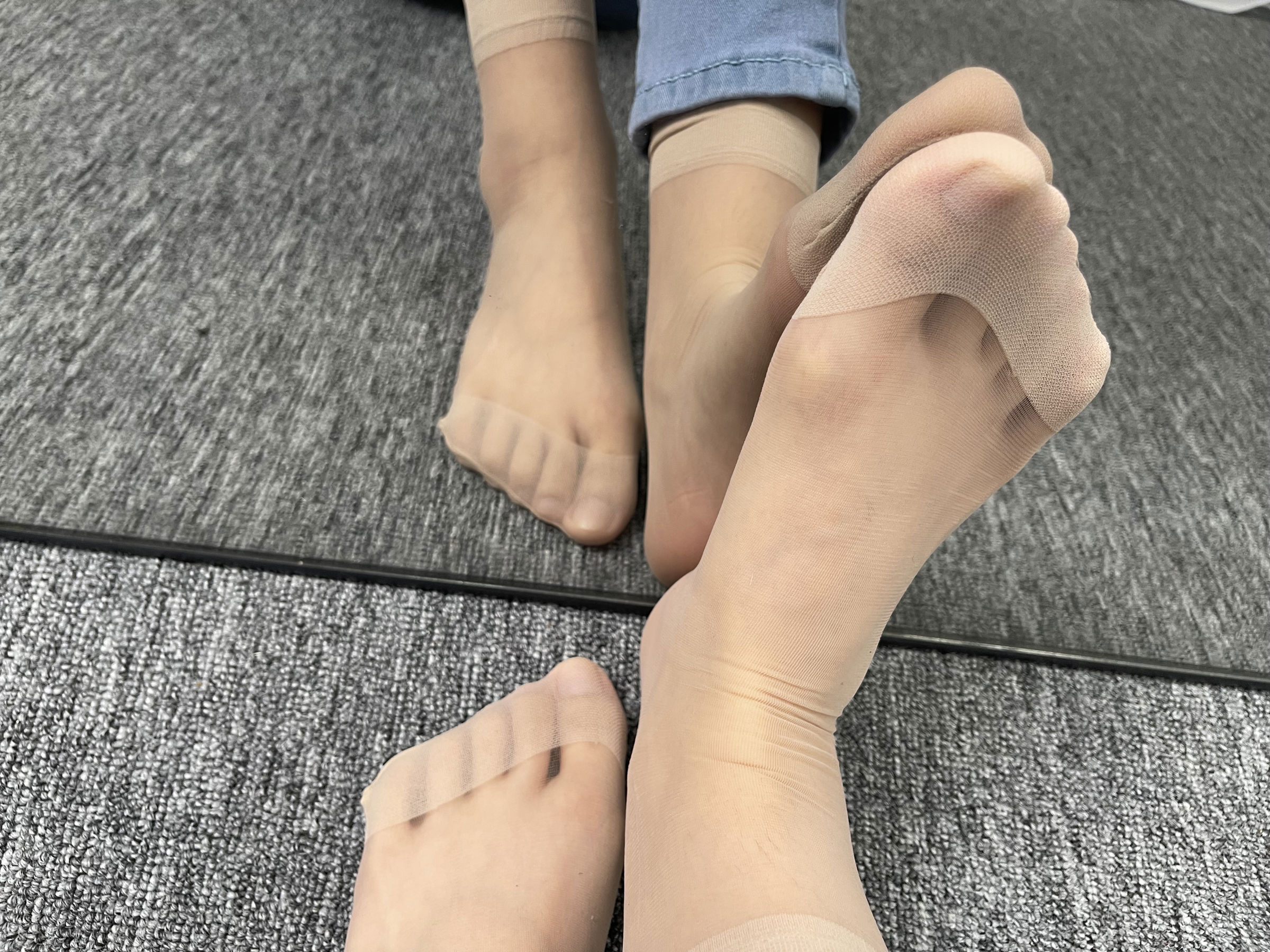 三禾摄影 No.065 牛仔裤 短丝 棉袜/(298P)