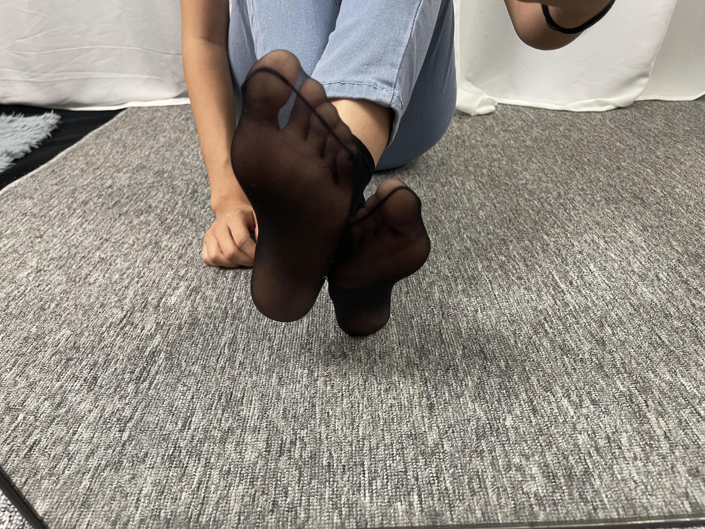 三禾摄影 No.065 牛仔裤 短丝 棉袜/(298P)