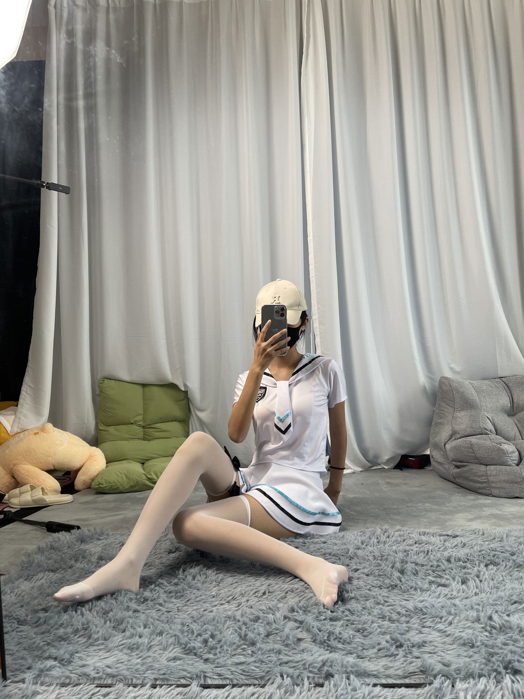 三禾摄影 No.054 水手服 白丝/(203P)