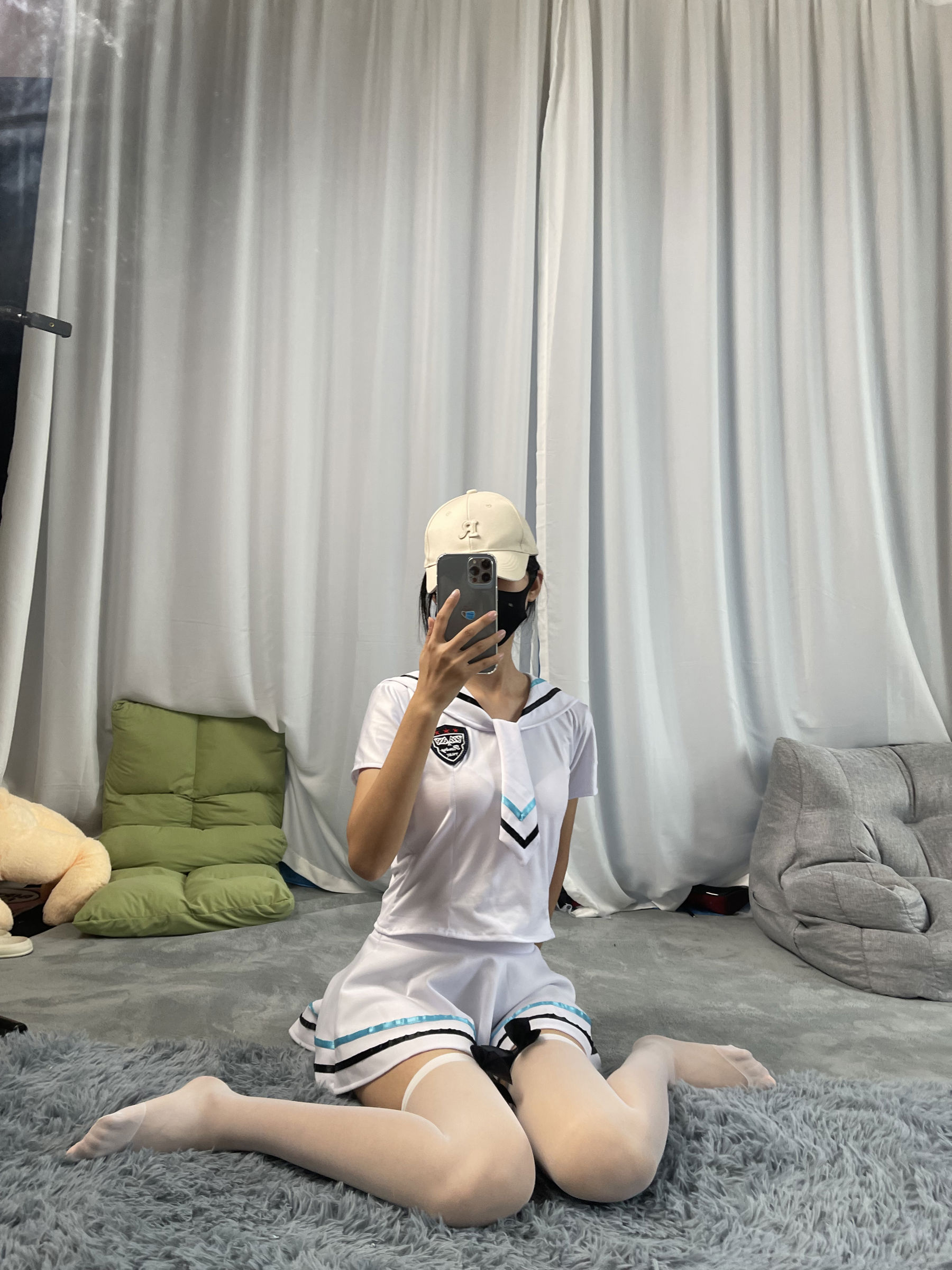 三禾摄影 No.054 水手服 白丝/(203P)