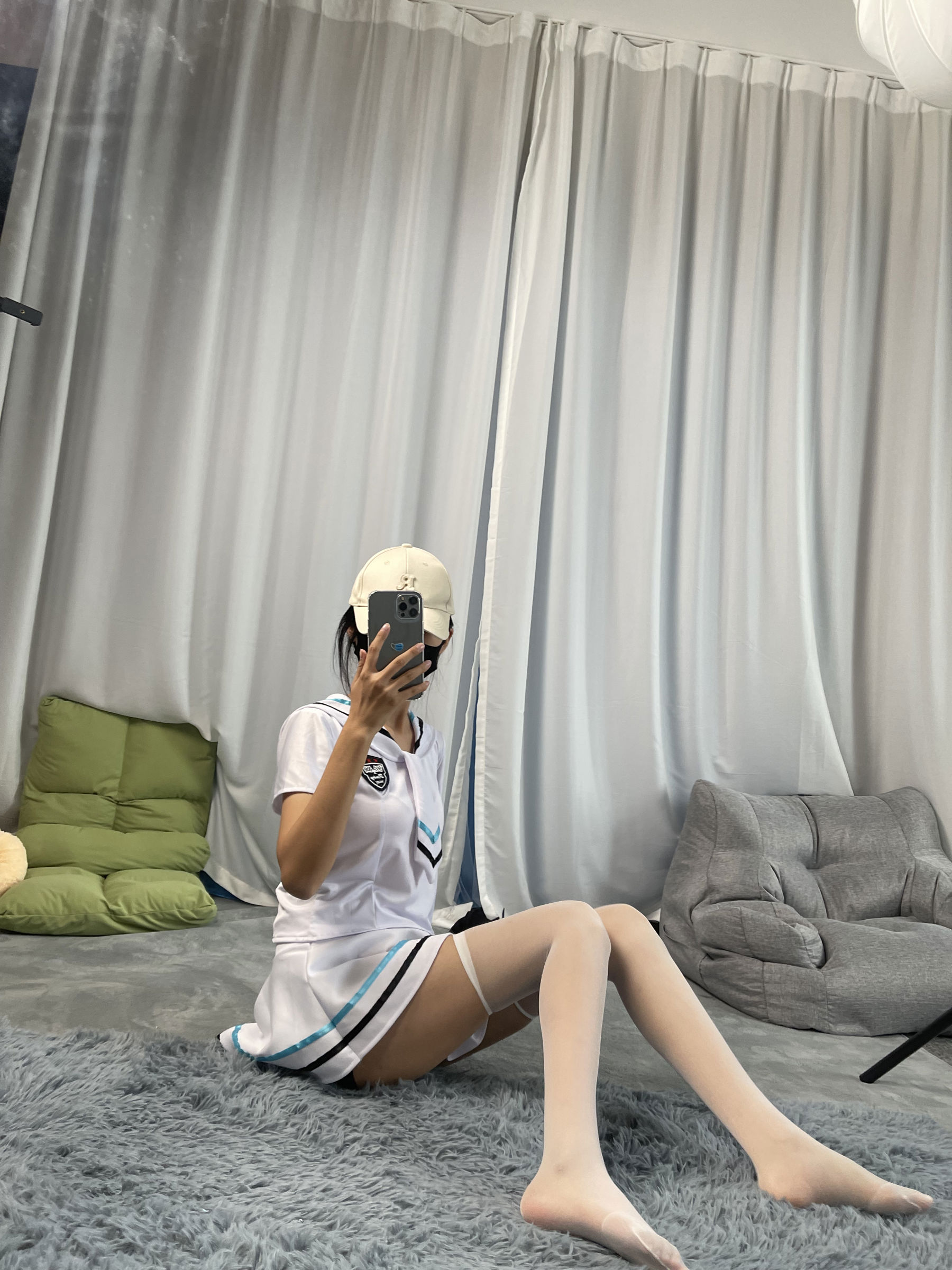 三禾摄影 No.054 水手服 白丝/(203P)