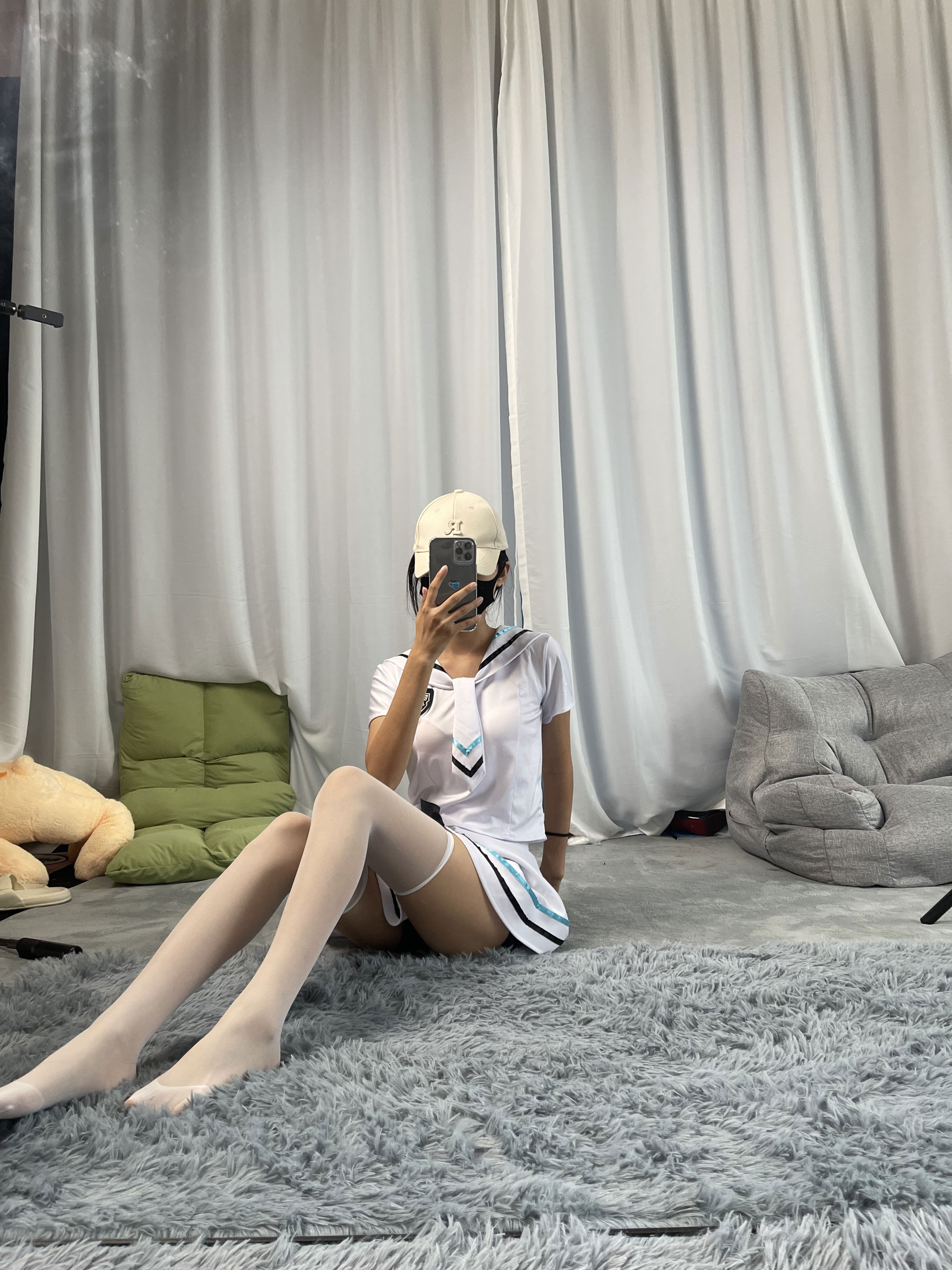 三禾摄影 No.054 水手服 白丝/(203P)