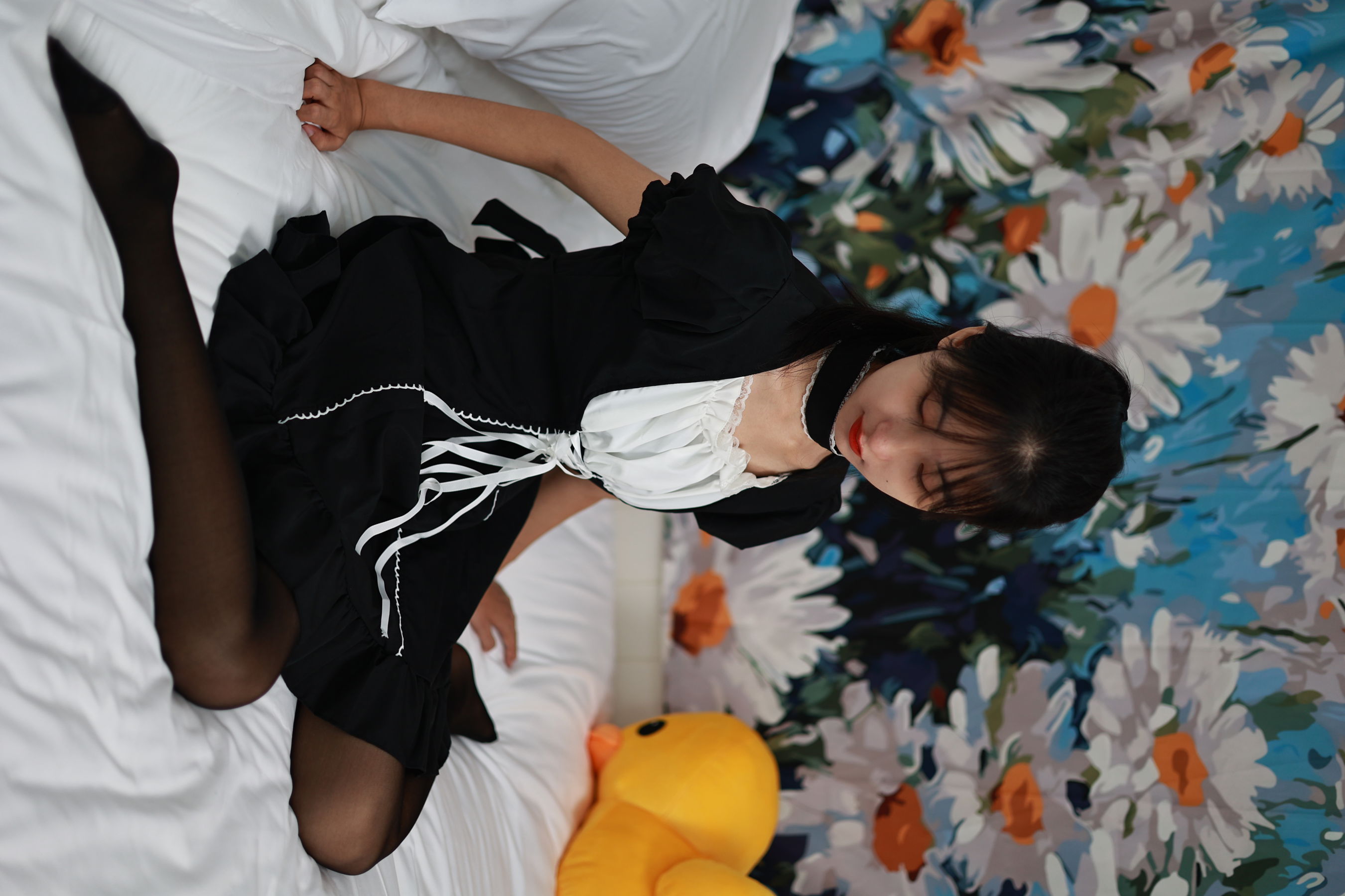 三禾摄影 No.053 女仆装 黑丝 小皮鞋/(177P)