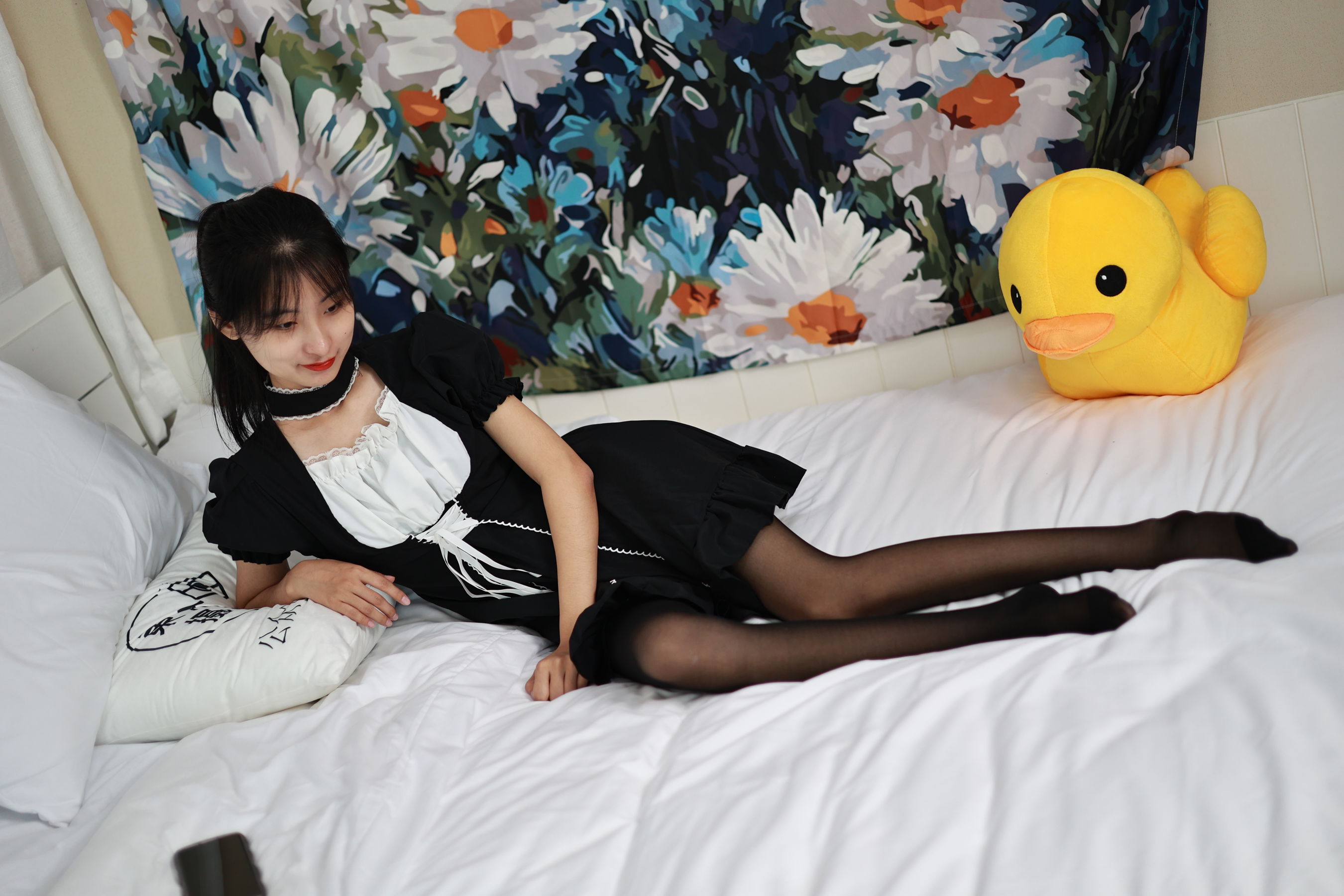 三禾摄影 No.053 女仆装 黑丝 小皮鞋/(177P)