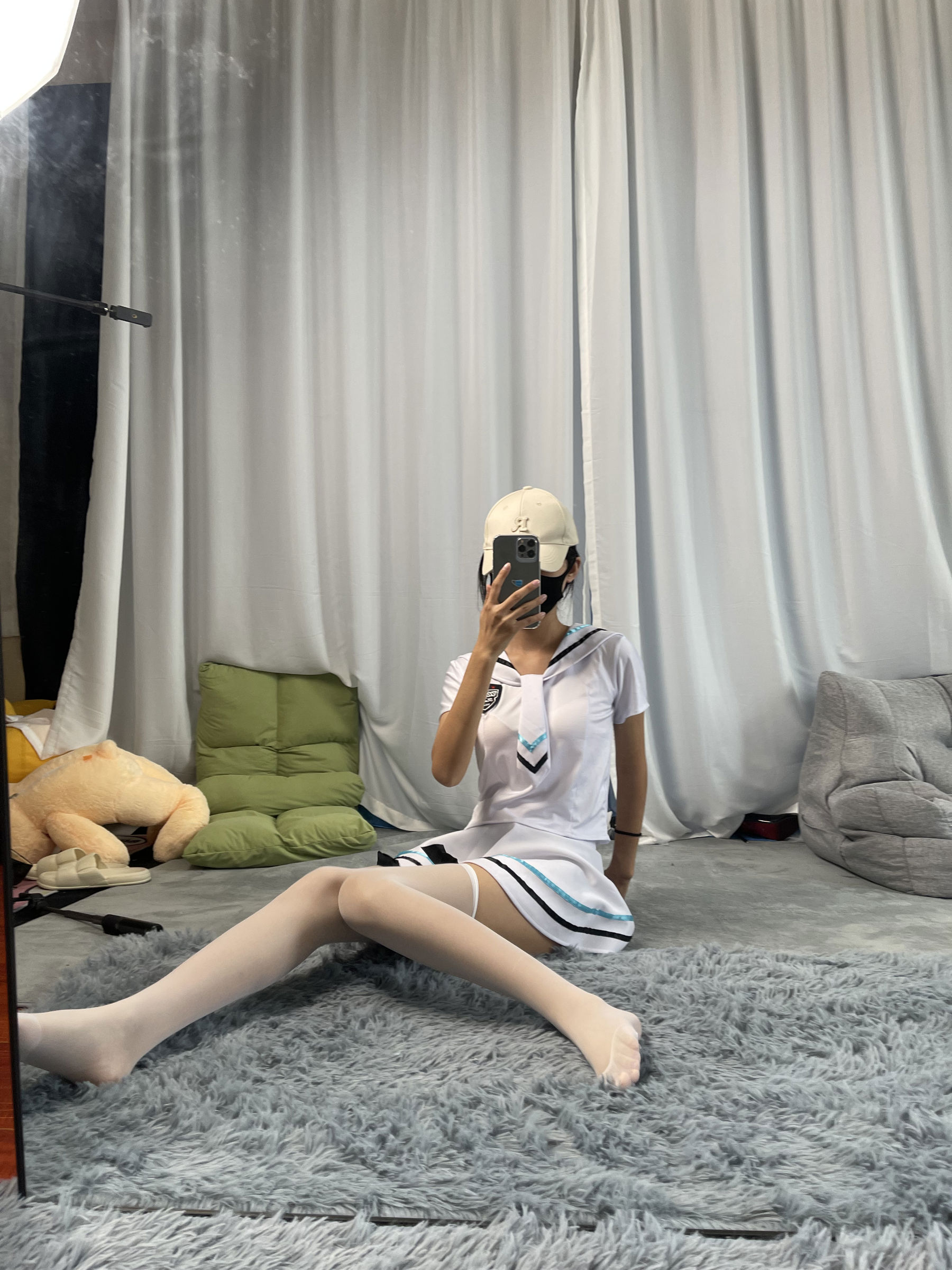 三禾摄影 No.054 水手服 白丝/(203P)
