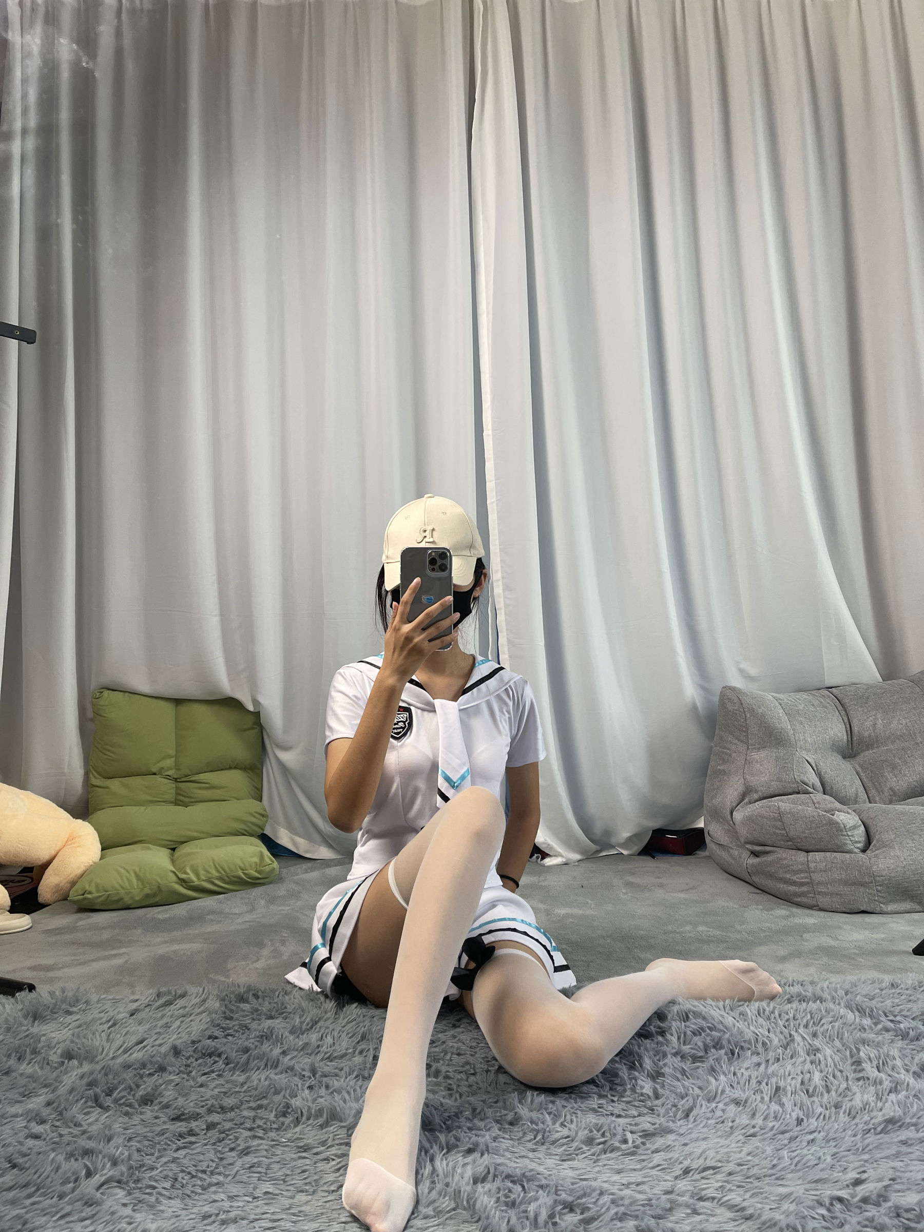 三禾摄影 No.054 水手服 白丝/(203P)