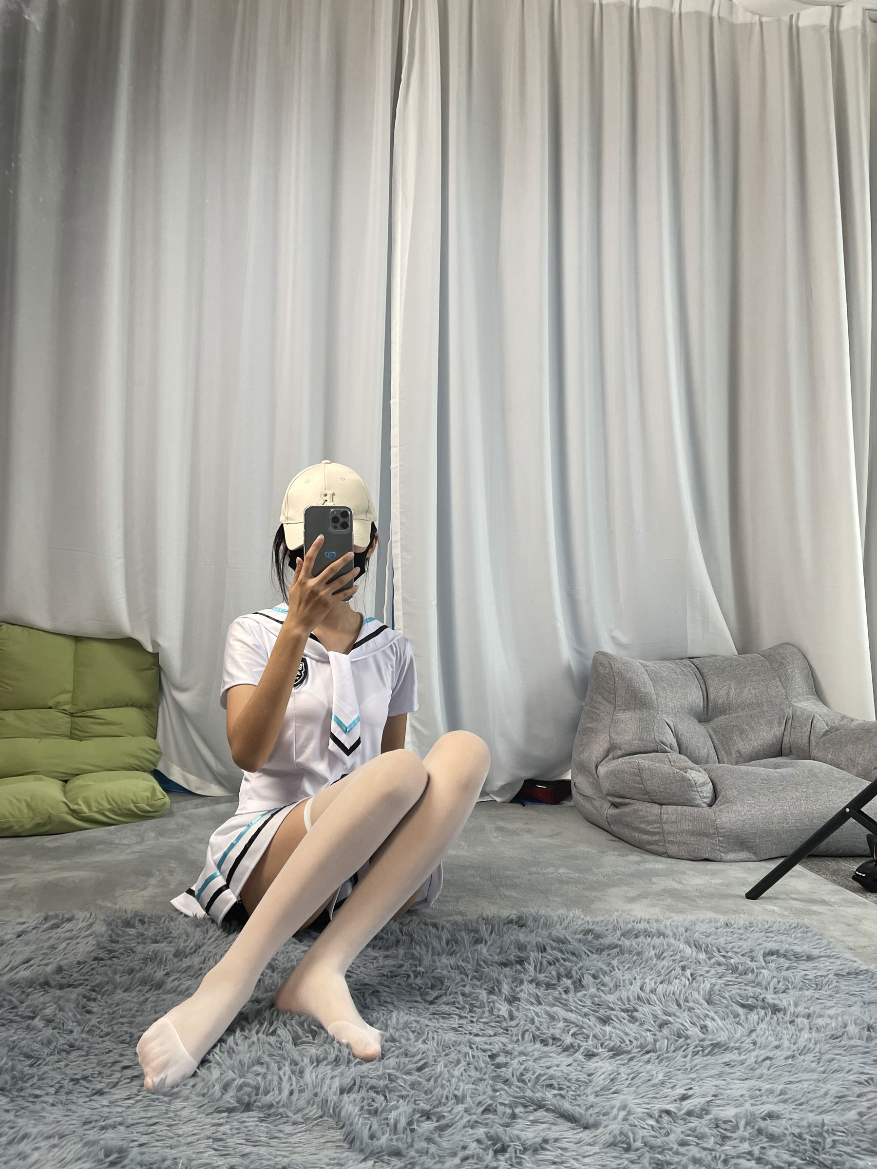 三禾摄影 No.054 水手服 白丝/(203P)
