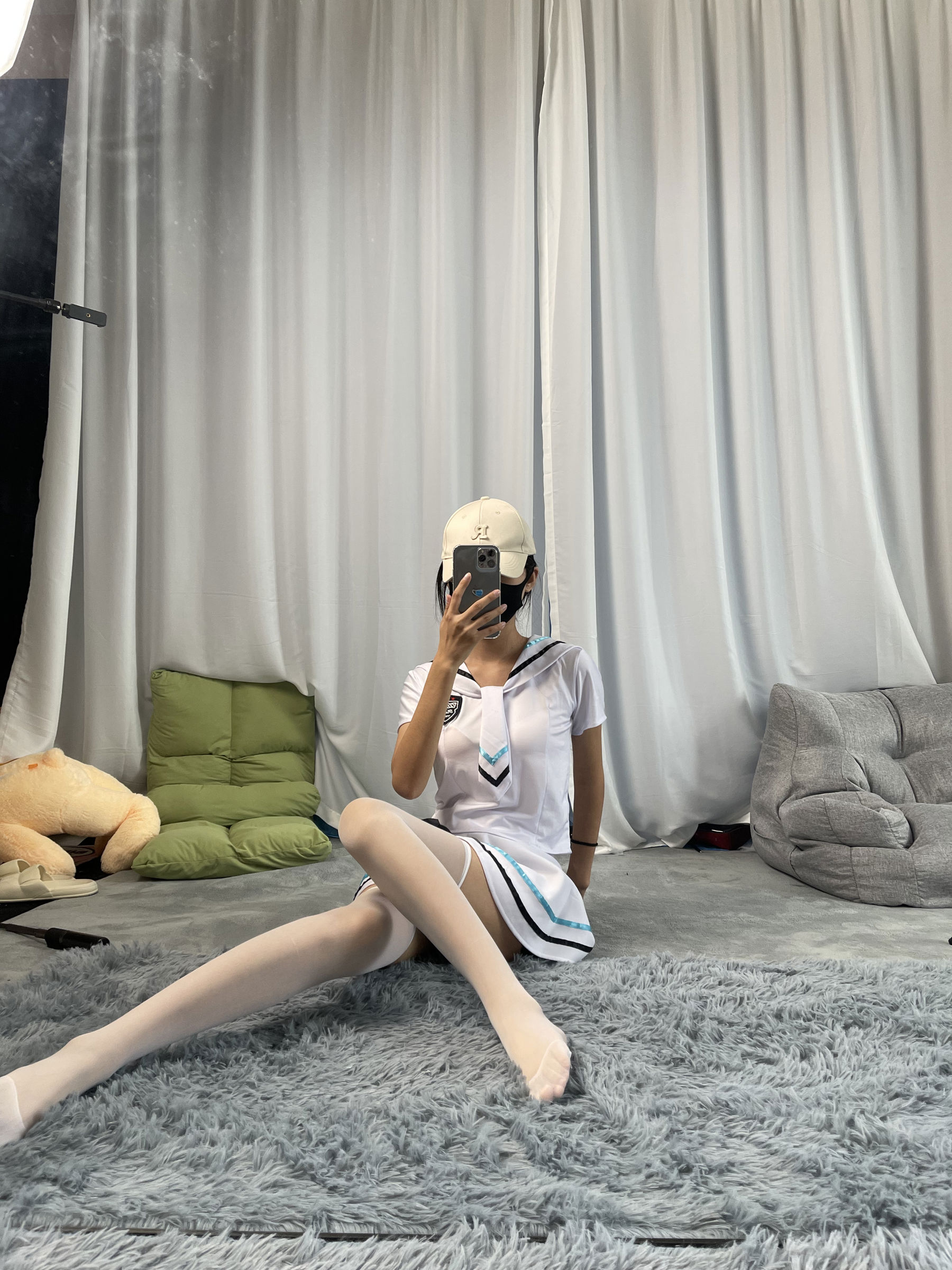 三禾摄影 No.054 水手服 白丝/(203P)