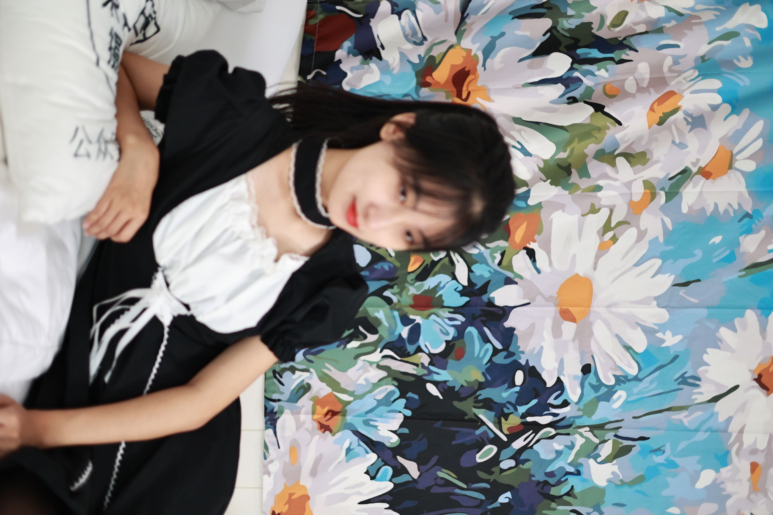 三禾摄影 No.053 女仆装 黑丝 小皮鞋/(177P)