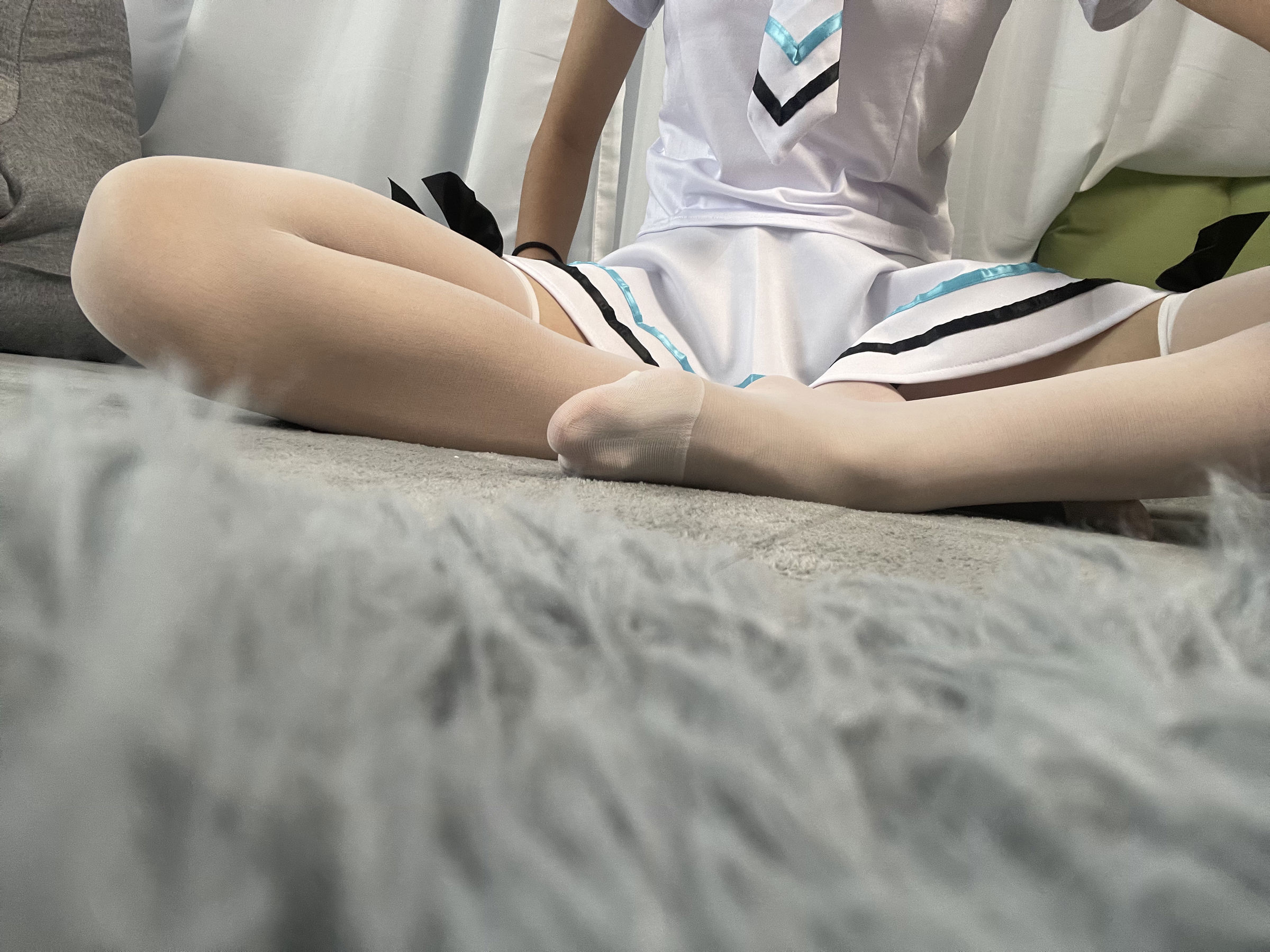 三禾摄影 No.054 水手服 白丝/(203P)