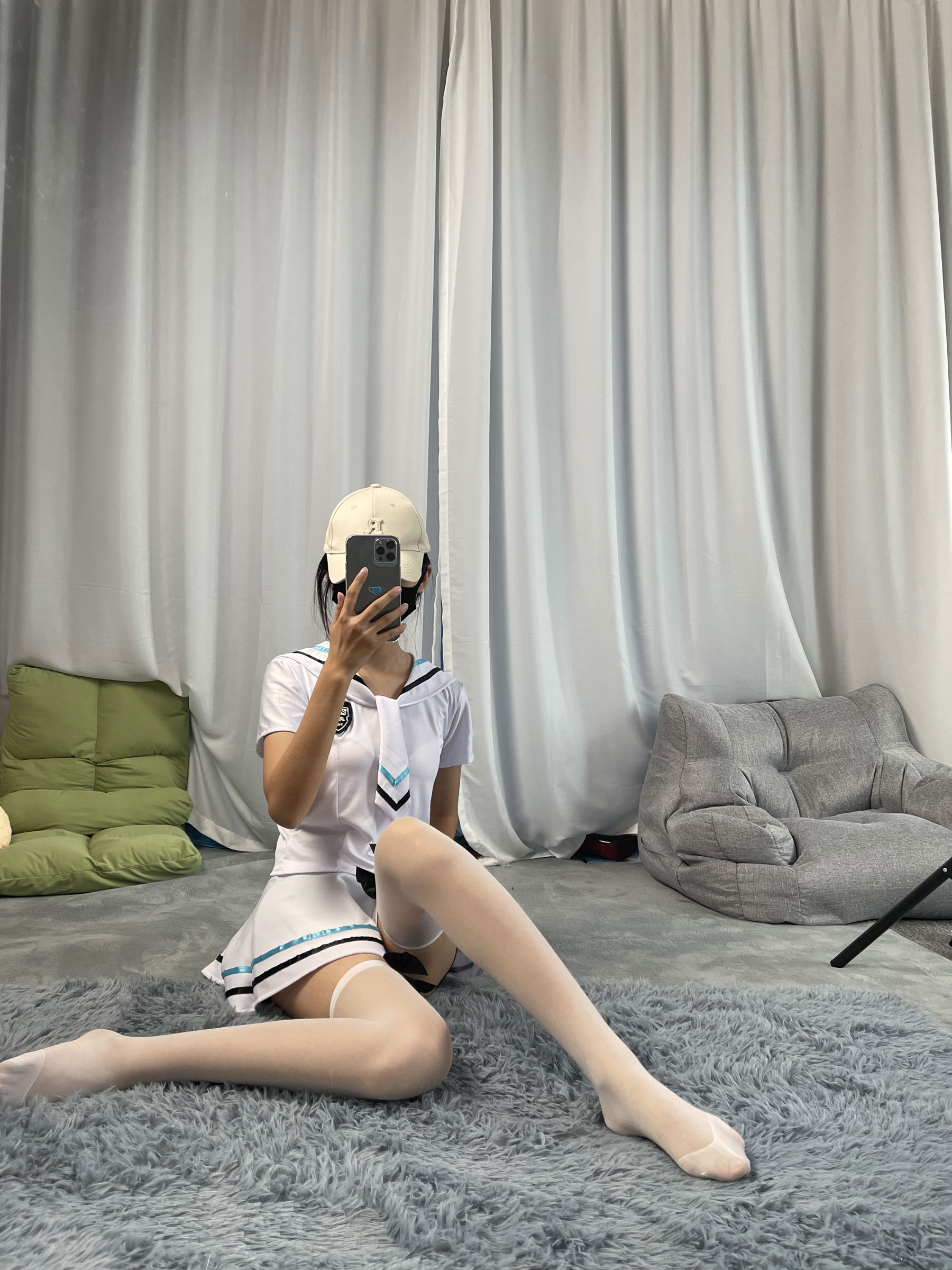 三禾摄影 No.054 水手服 白丝/(203P)