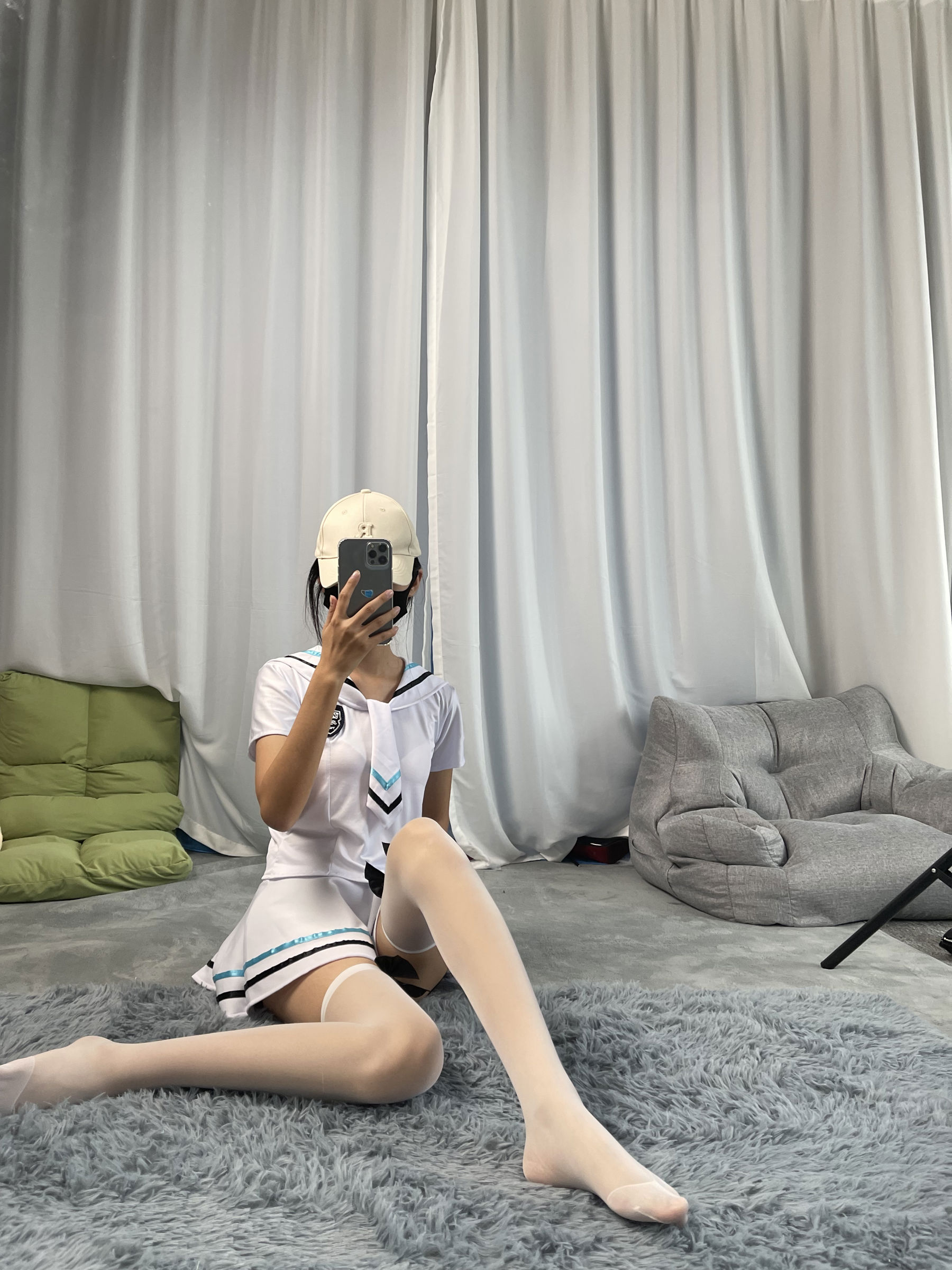 三禾摄影 No.054 水手服 白丝/(203P)