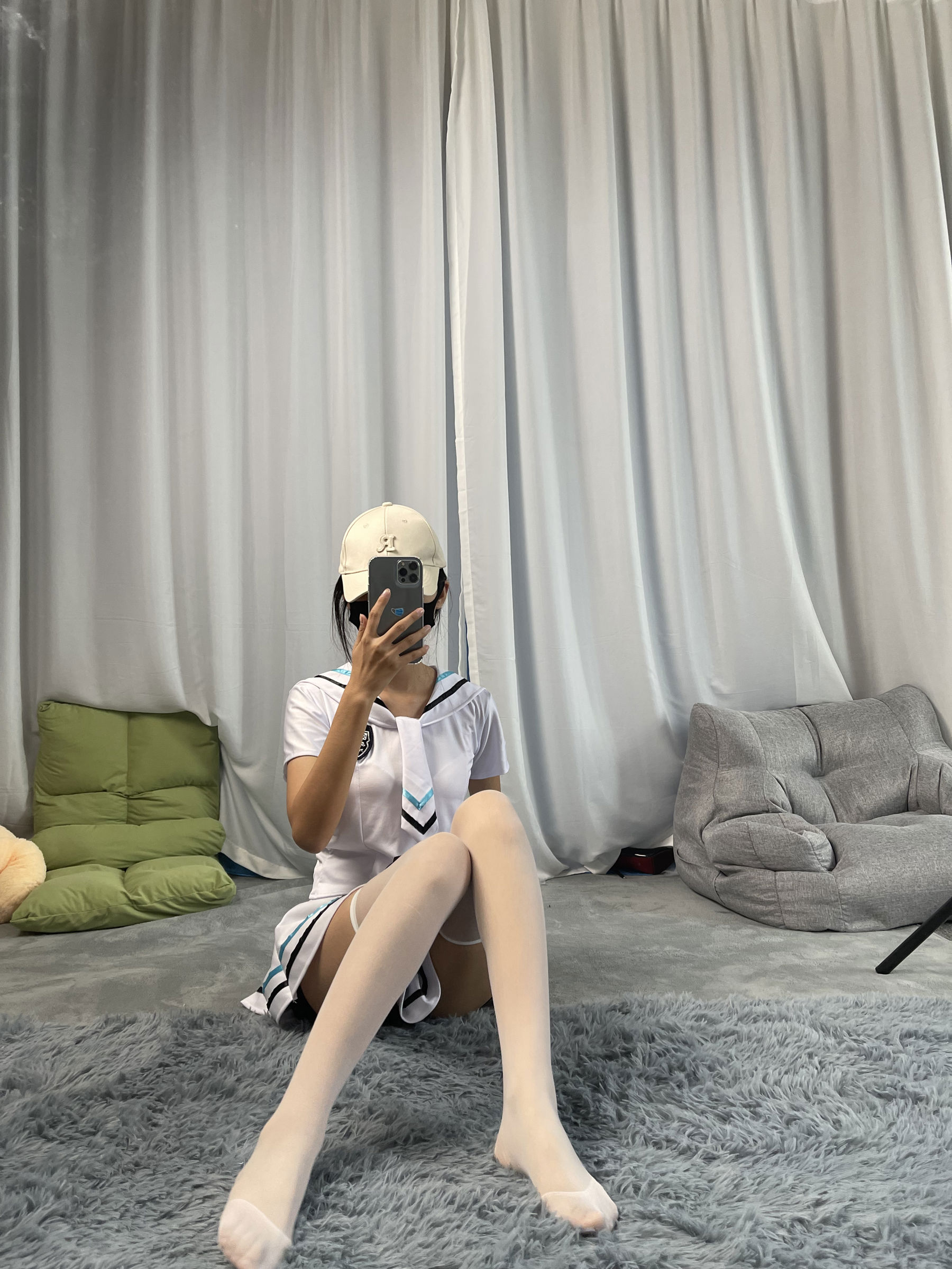 三禾摄影 No.054 水手服 白丝/(203P)