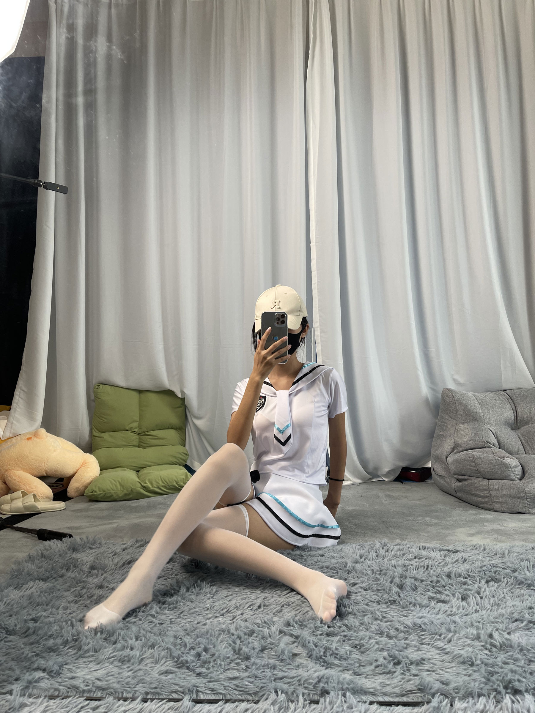 三禾摄影 No.054 水手服 白丝/(203P)