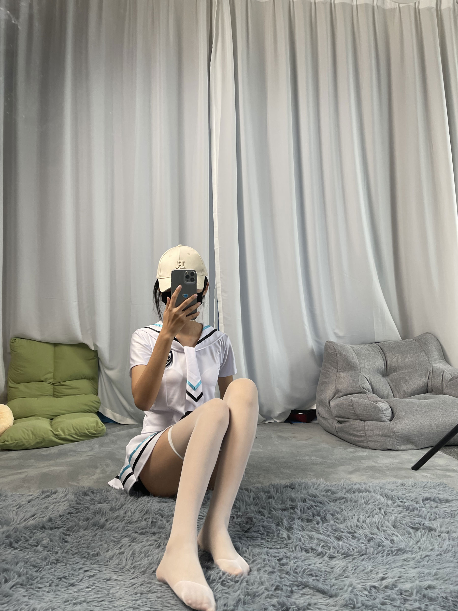 三禾摄影 No.054 水手服 白丝/(203P)