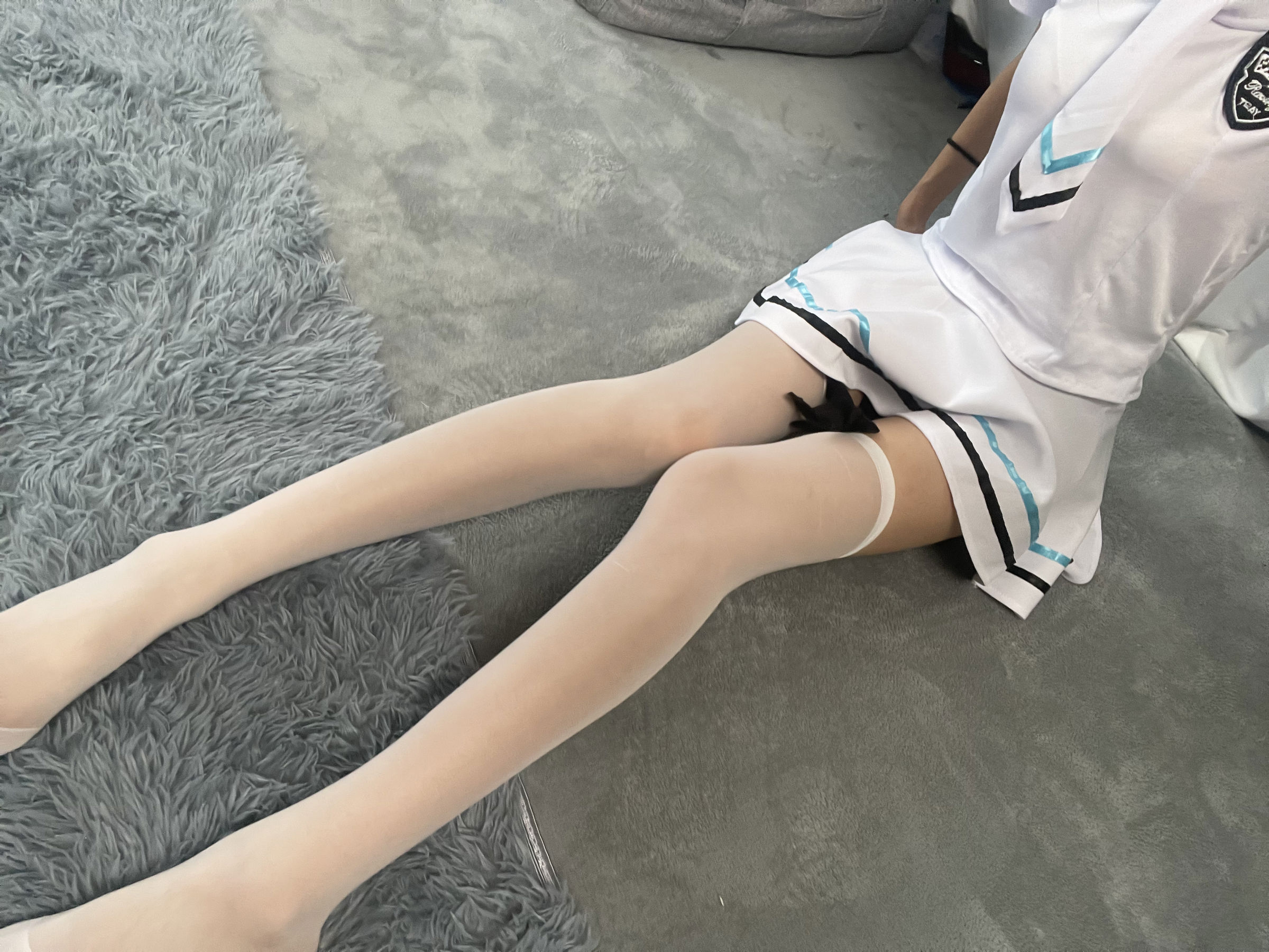 三禾摄影 No.054 水手服 白丝/(203P)