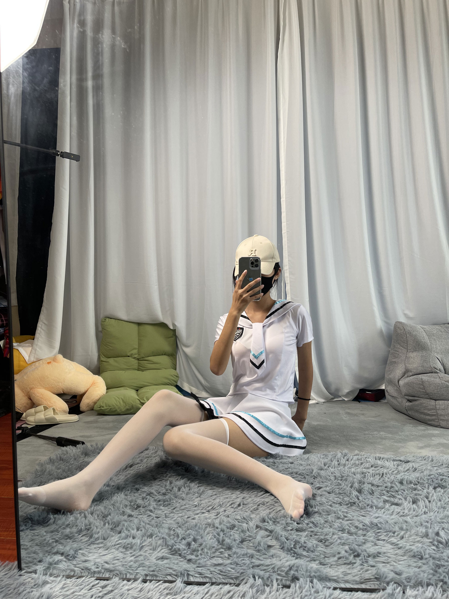 三禾摄影 No.054 水手服 白丝/(203P)