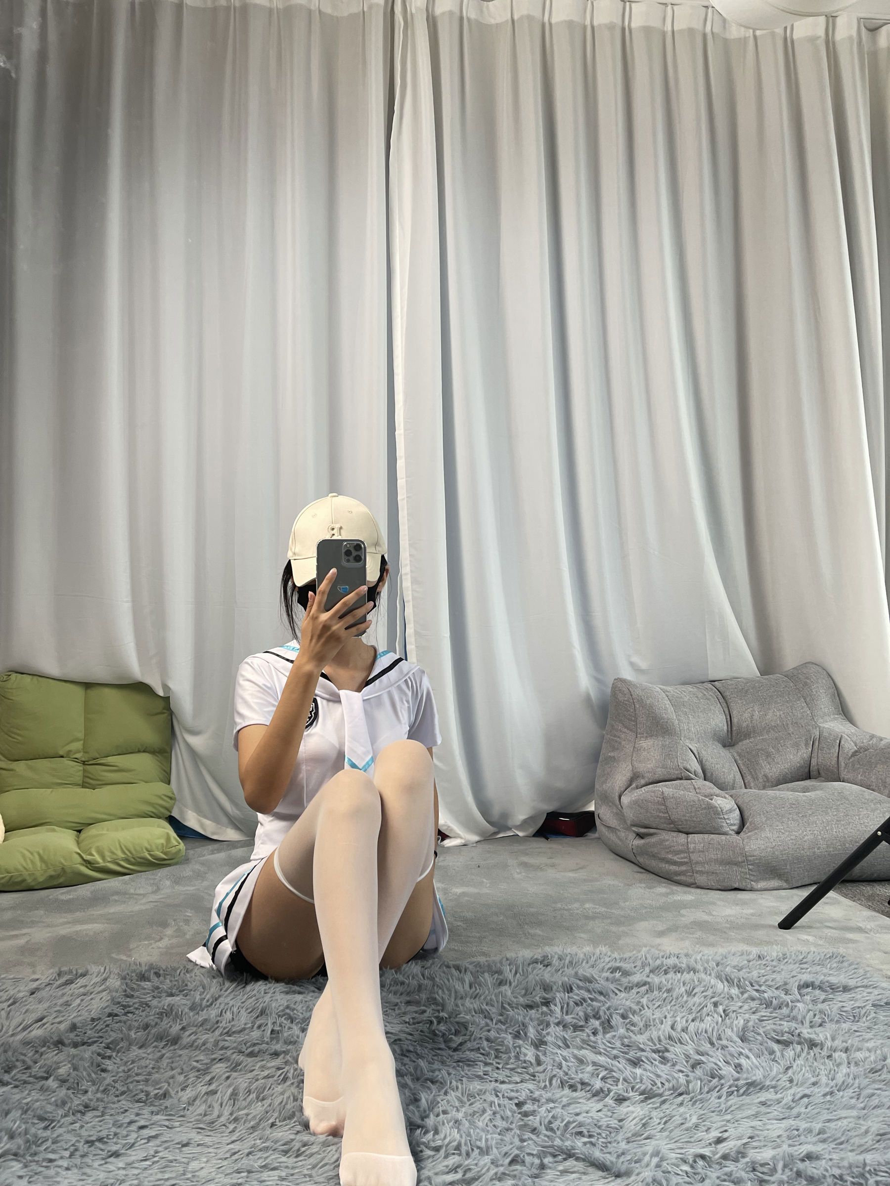 三禾摄影 No.054 水手服 白丝/(203P)