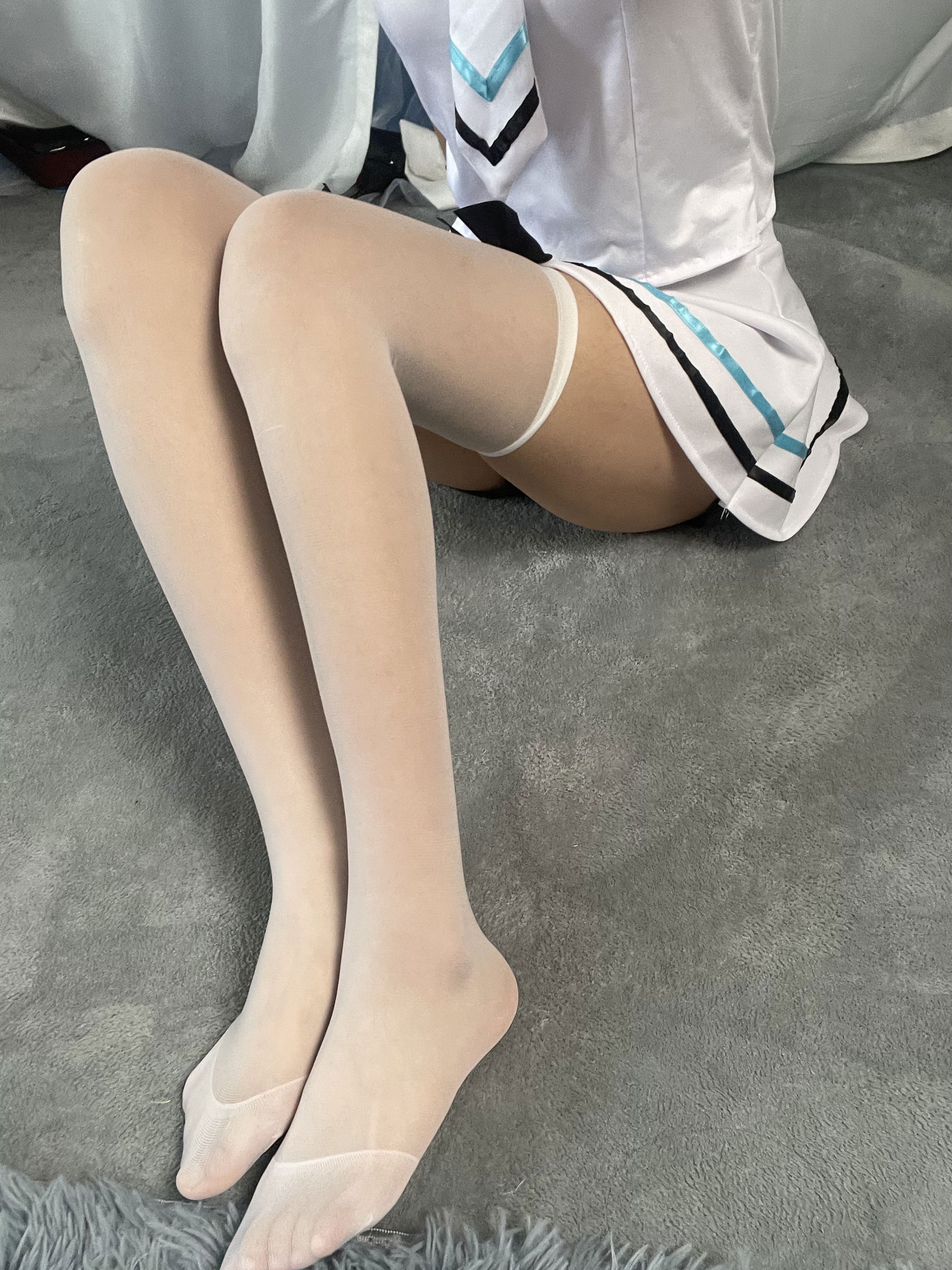 三禾摄影 No.054 水手服 白丝/(203P)