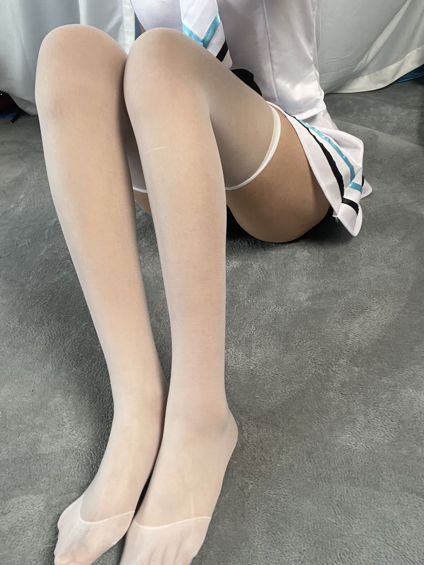 三禾摄影 No.054 水手服 白丝/(203P)