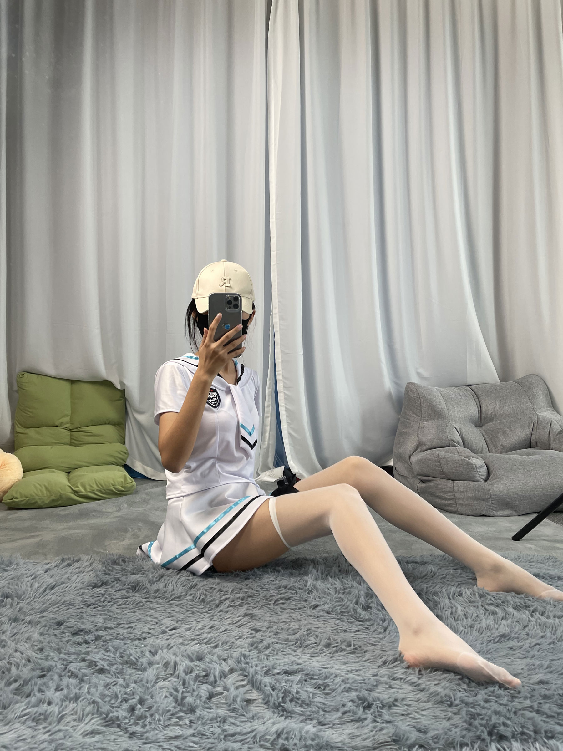 三禾摄影 No.054 水手服 白丝/(203P)