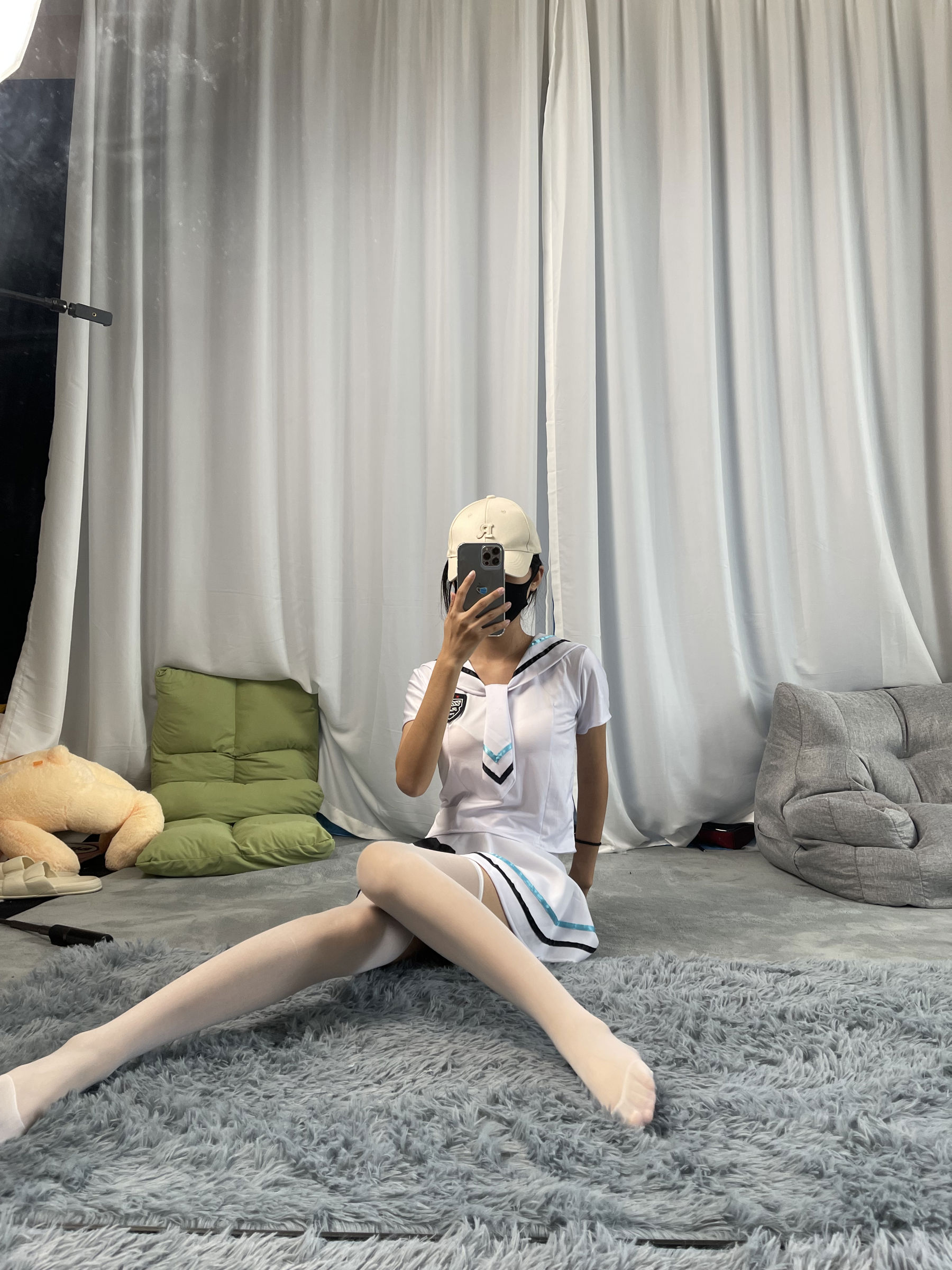 三禾摄影 No.054 水手服 白丝/(203P)