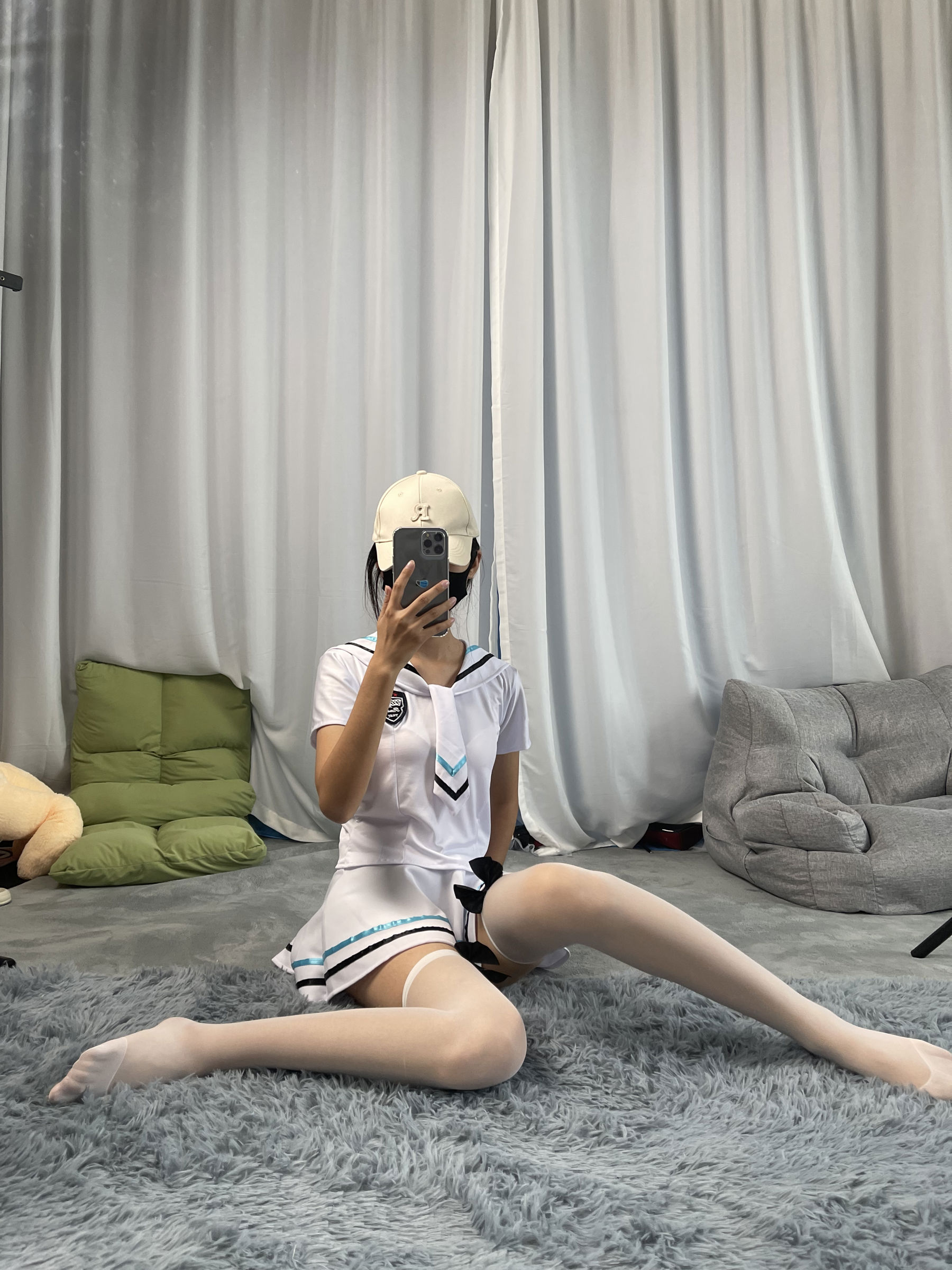 三禾摄影 No.054 水手服 白丝/(203P)