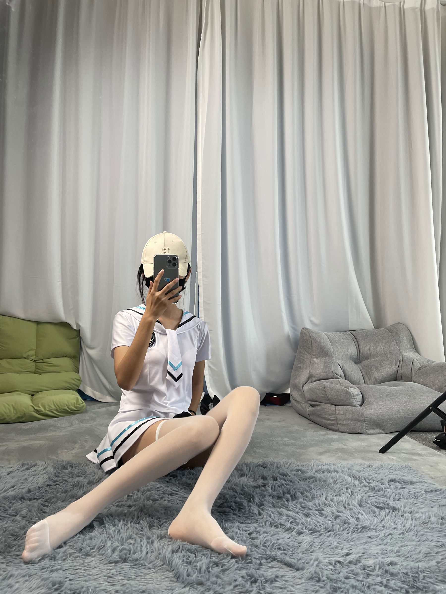 三禾摄影 No.054 水手服 白丝/(203P)