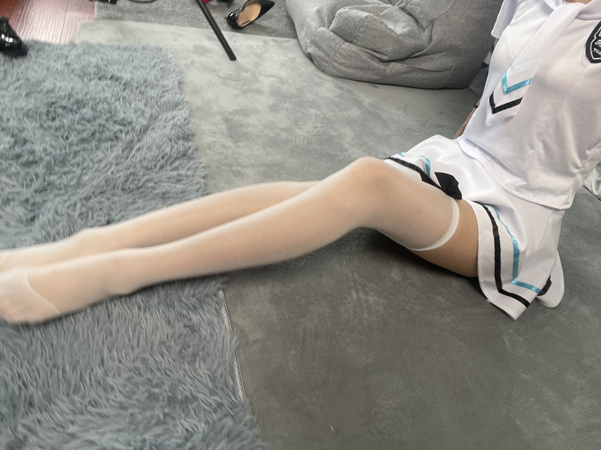 三禾摄影 No.054 水手服 白丝/(203P)