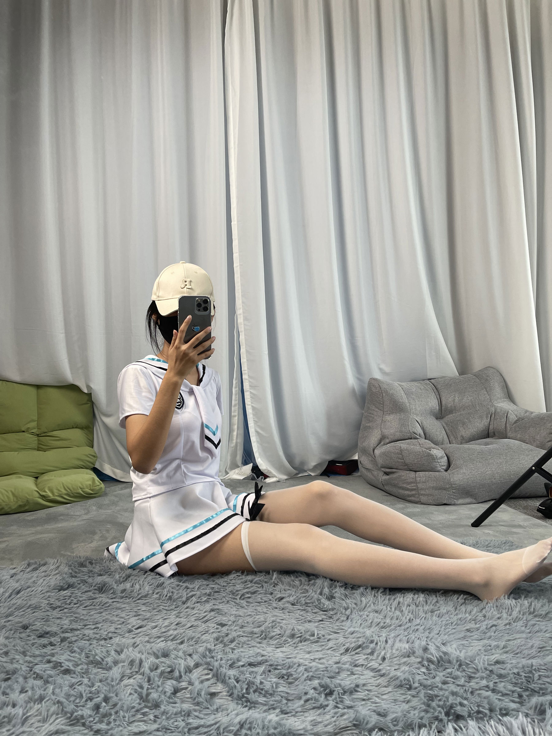 三禾摄影 No.054 水手服 白丝/(203P)
