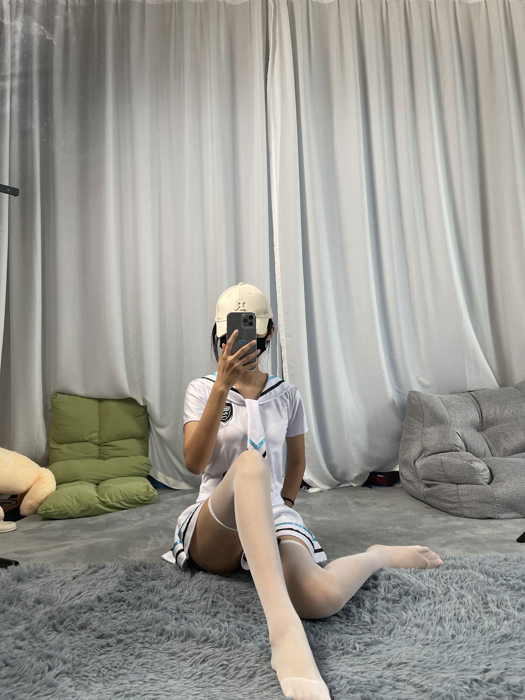 三禾摄影 No.054 水手服 白丝/(203P)