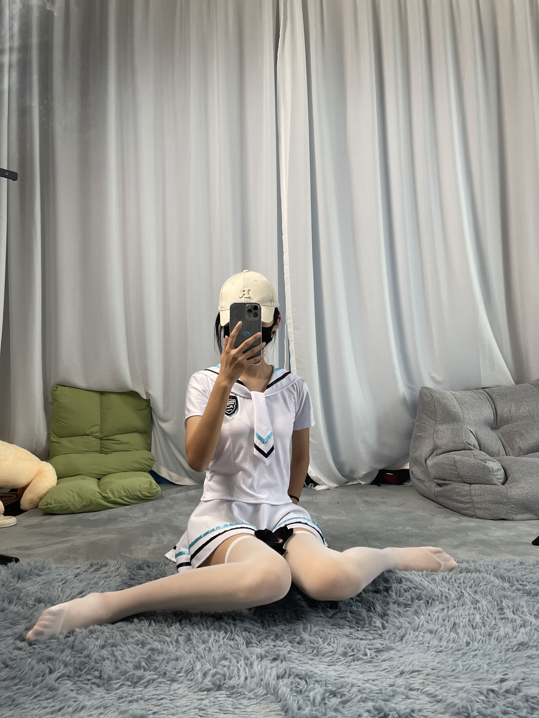 三禾摄影 No.054 水手服 白丝/(203P)
