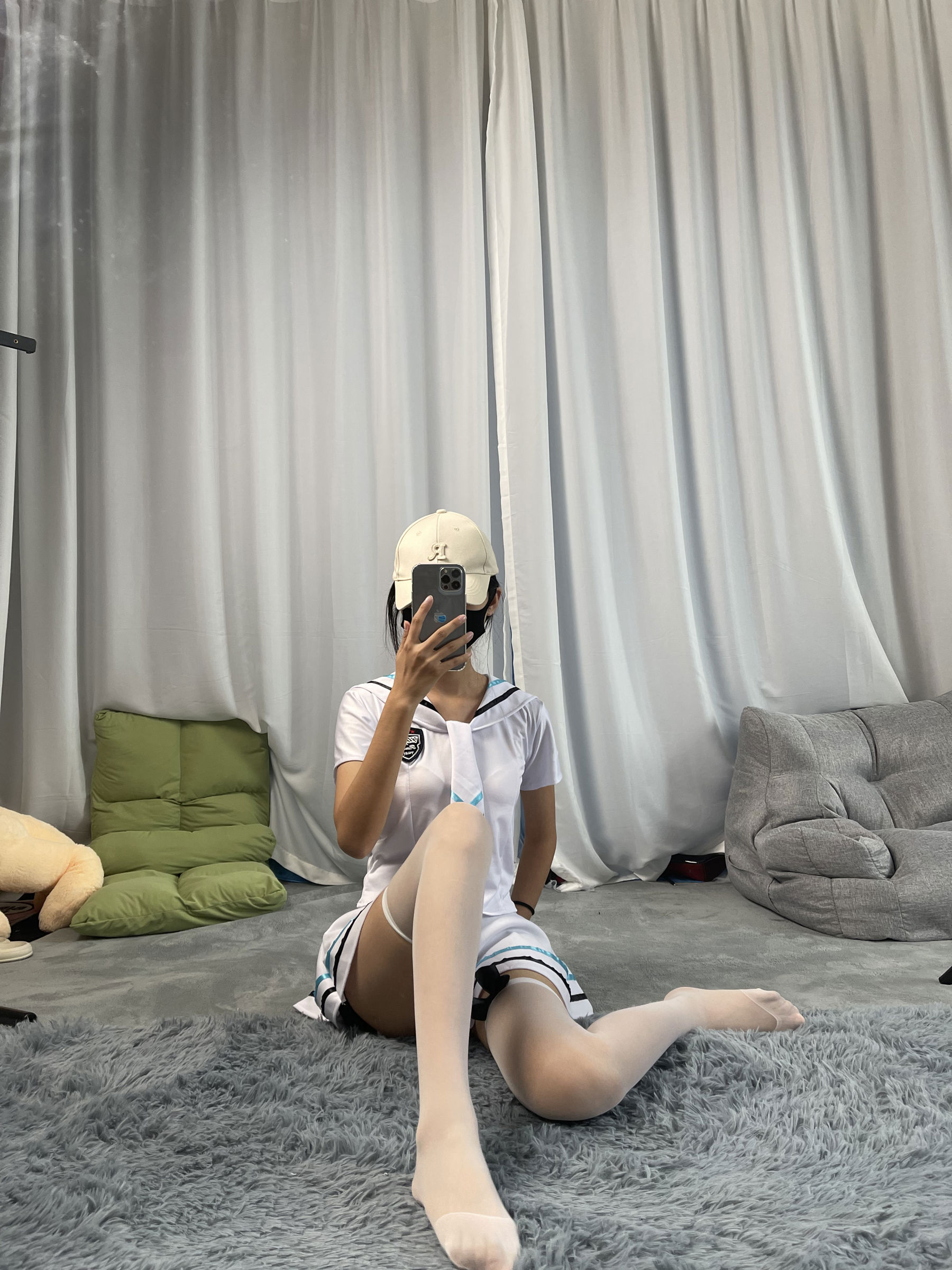 三禾摄影 No.054 水手服 白丝/(203P)