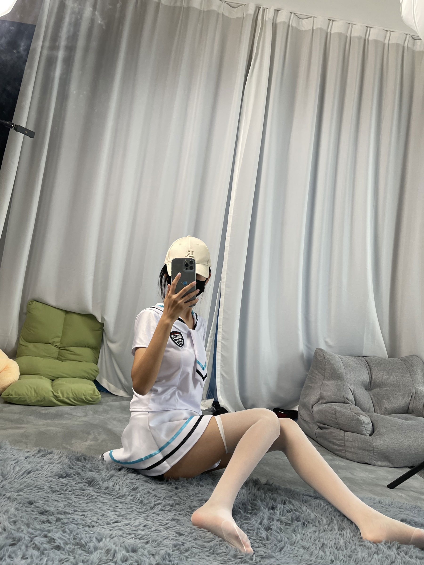 三禾摄影 No.054 水手服 白丝/(203P)